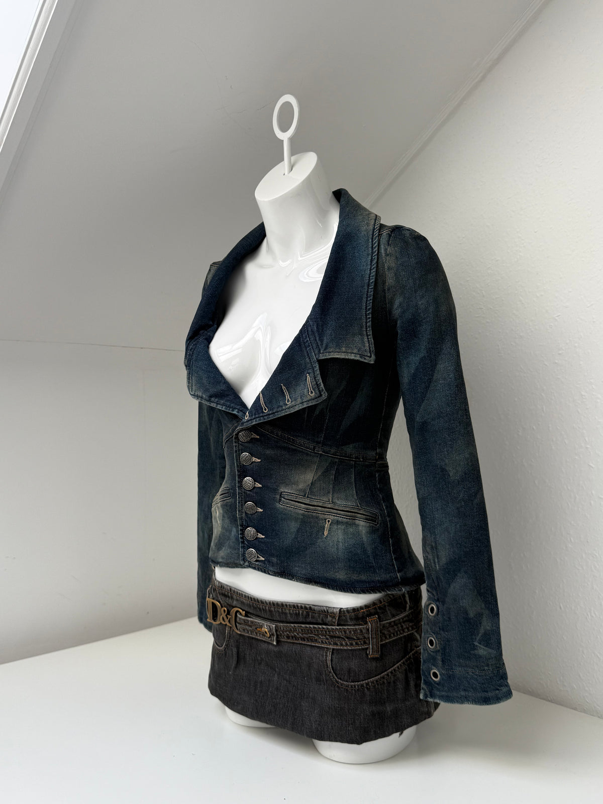 Diesel Denim Military Jacket (S)