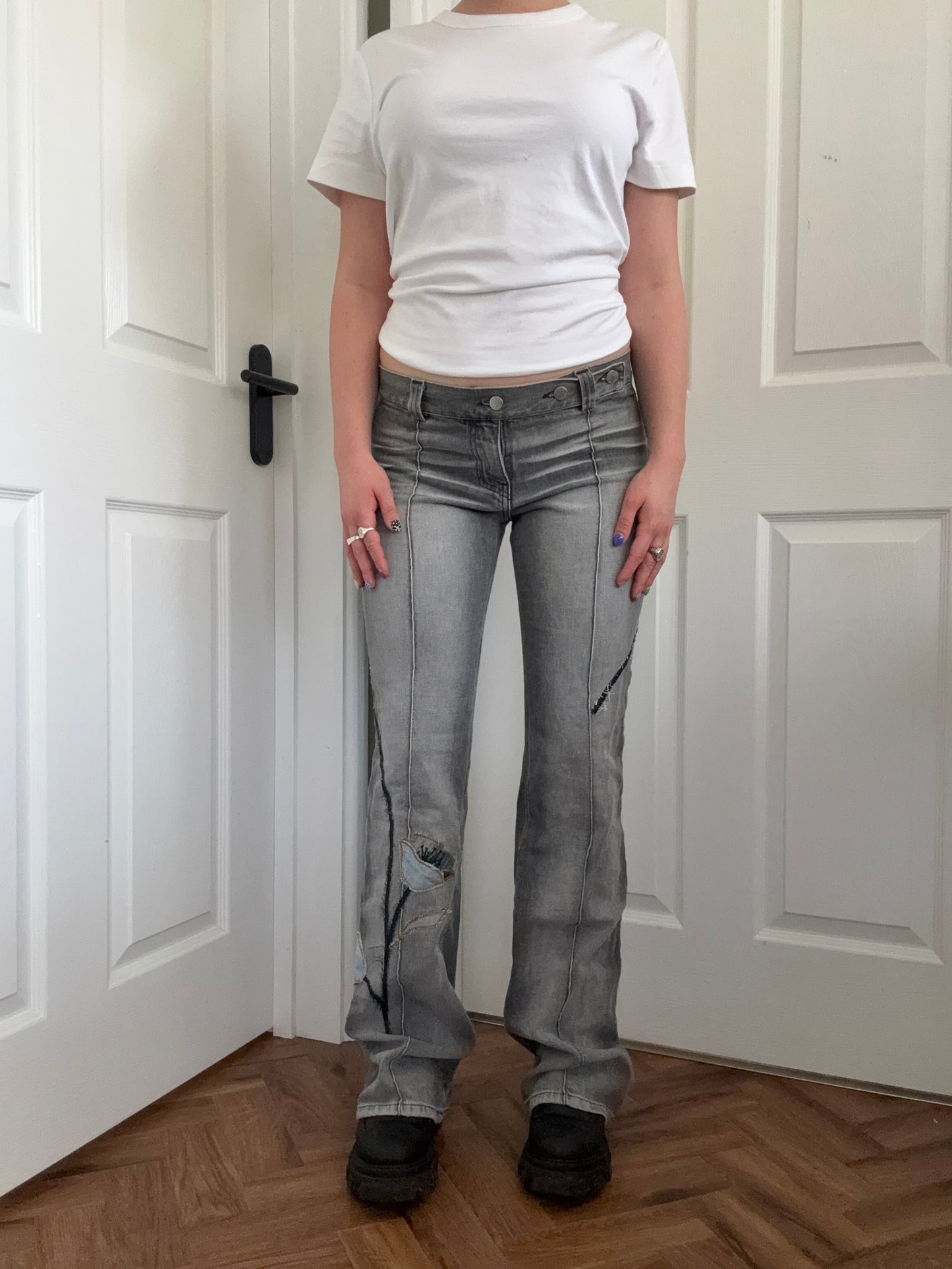 Miss Sixty Embroidered Jeans