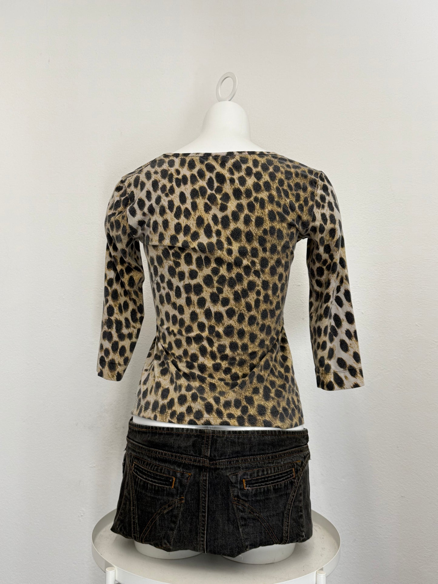 Leopard Cavalli Top (M)