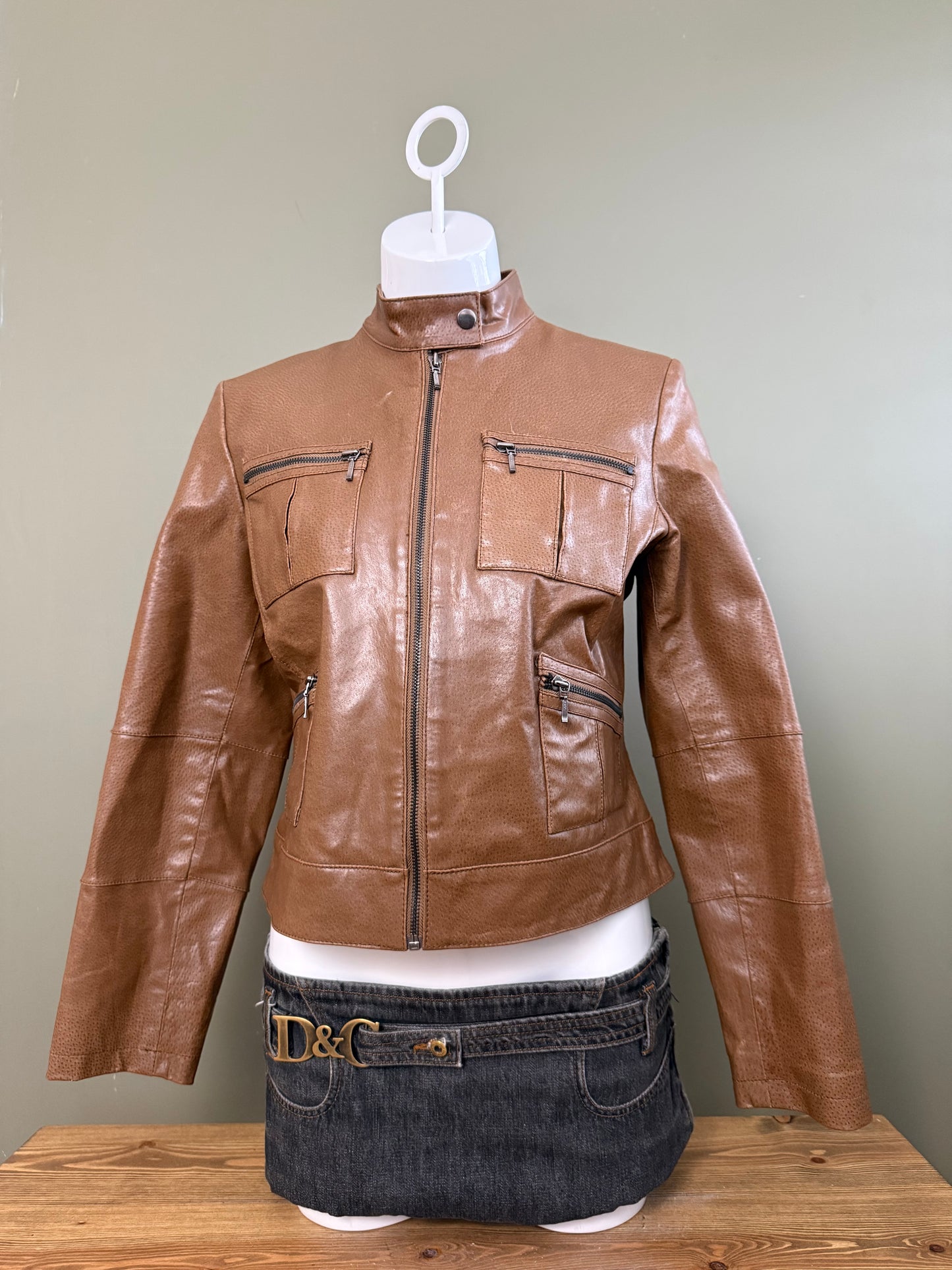 Leather Jacket (UK12)