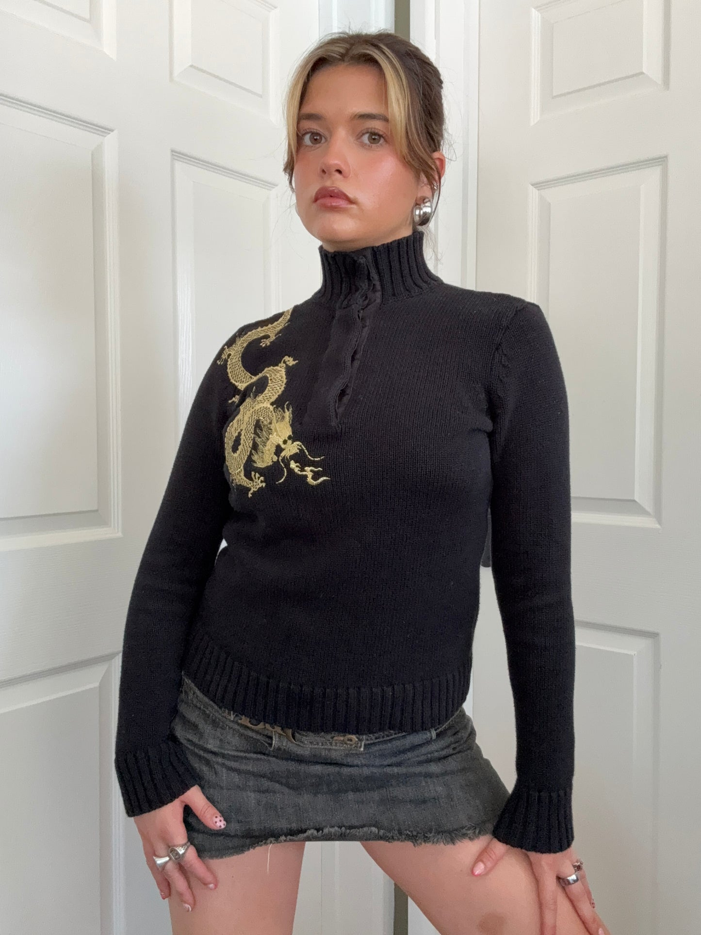 Ralph Lauren Dragon Embroidered Jumper (S)