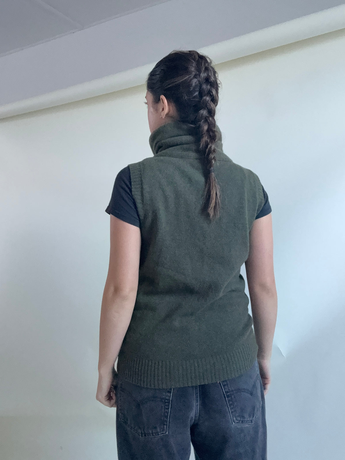 Diesel Wool Zip Gilet (M)