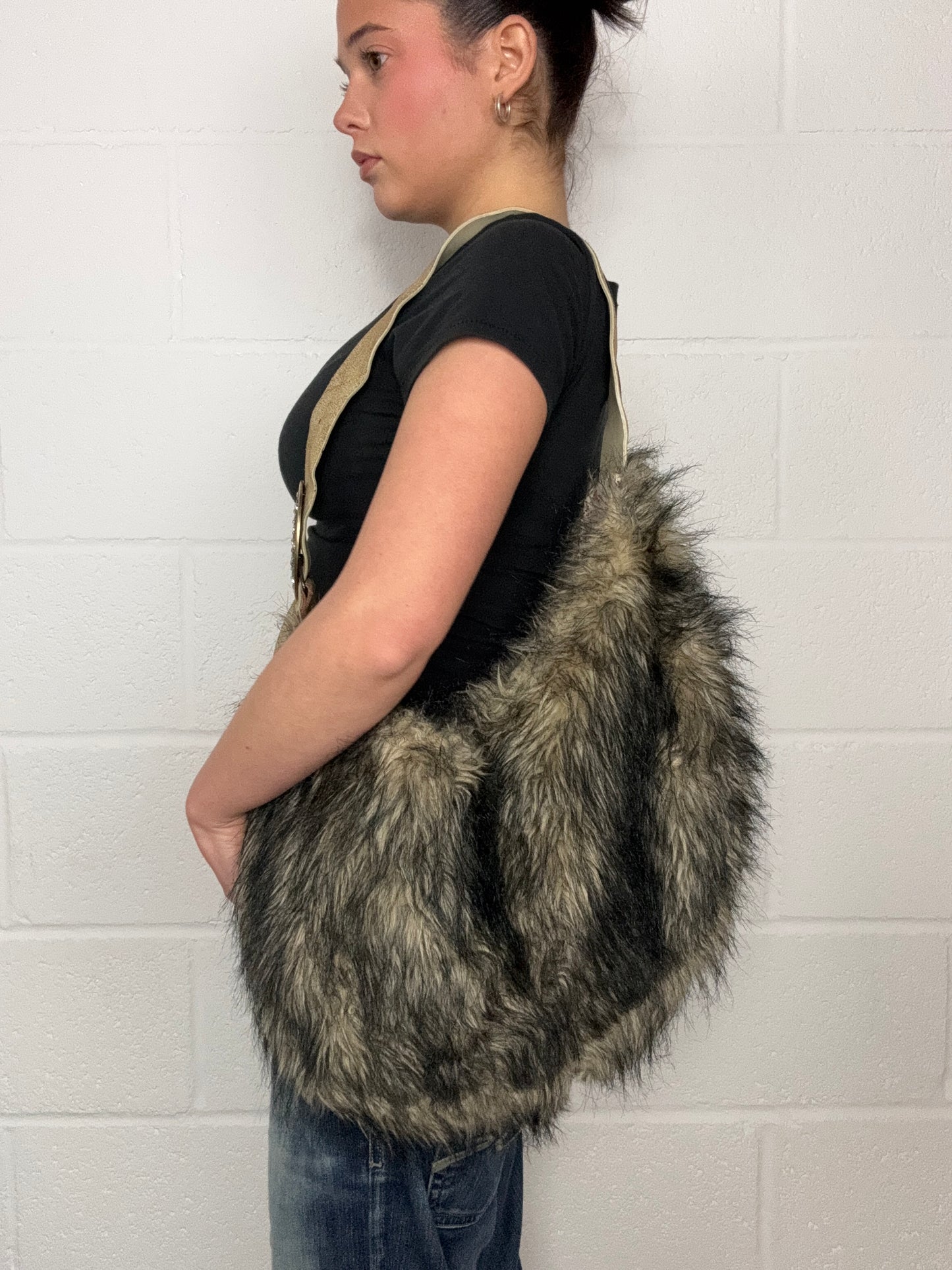 Y2K Faux Fur Bag