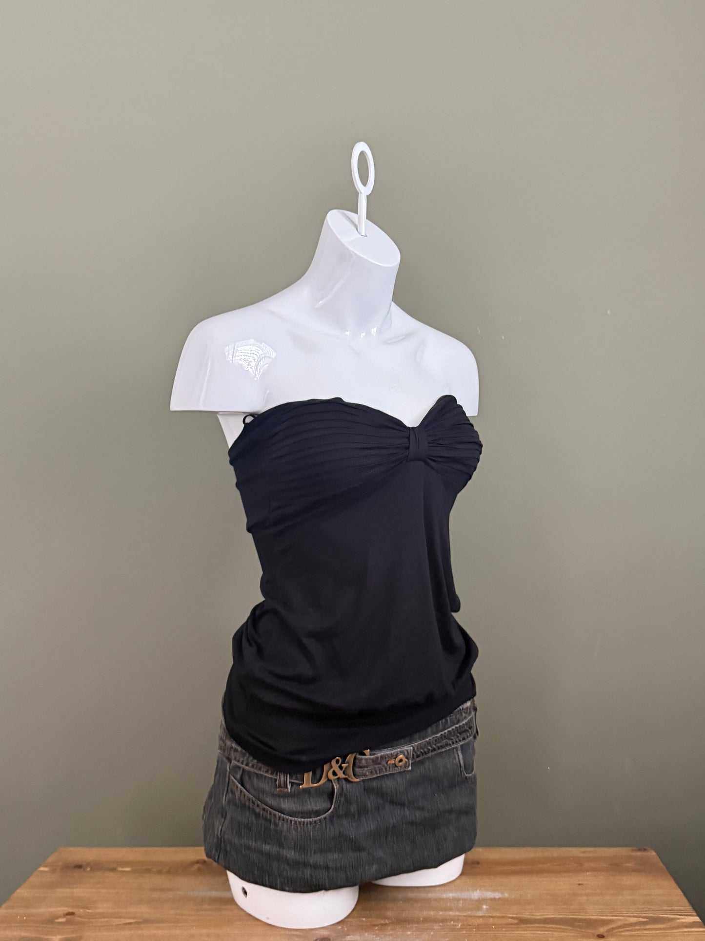 Jane Norman Black Bandeau (UK10)