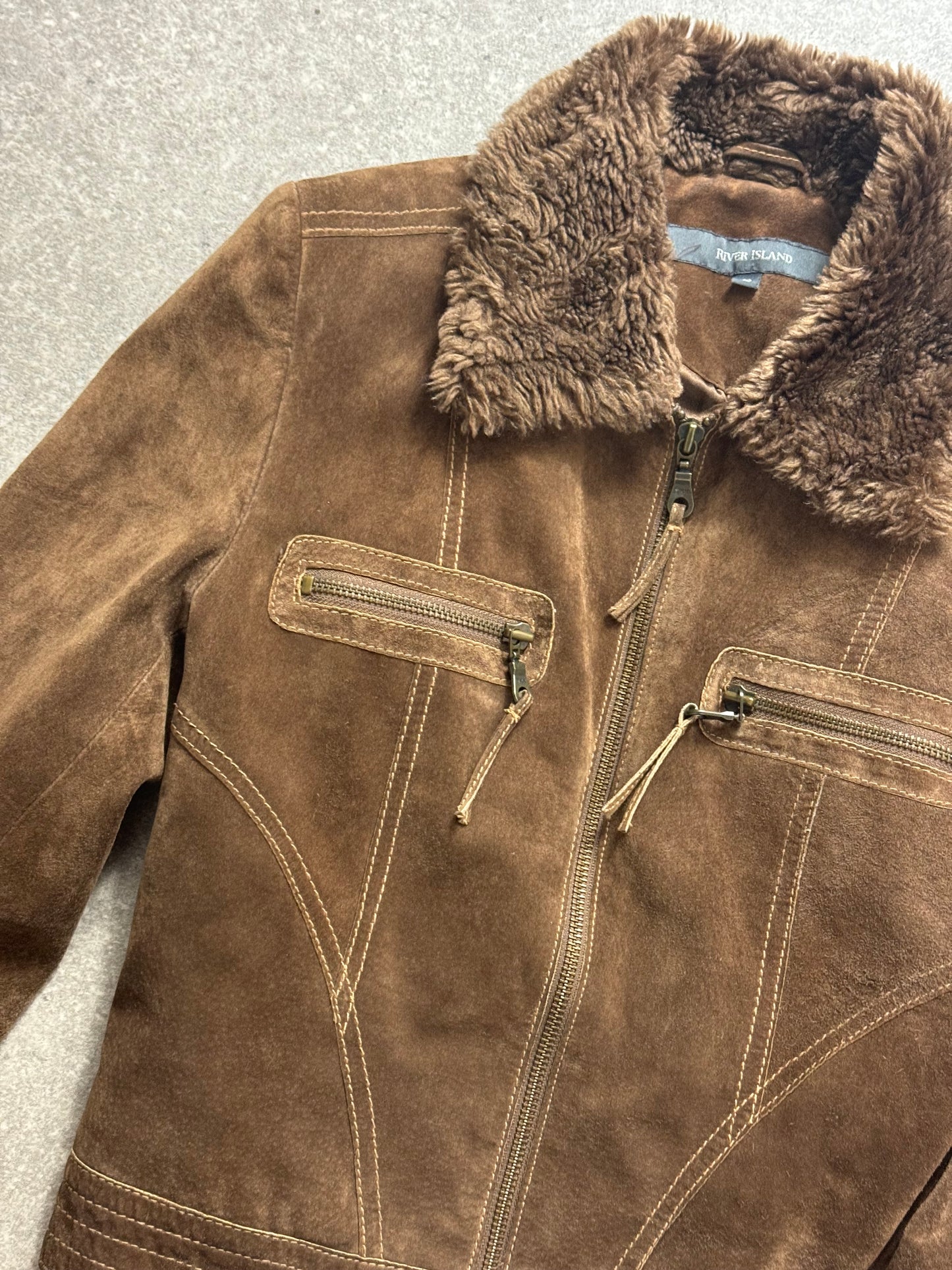 Brown Suede Jacket