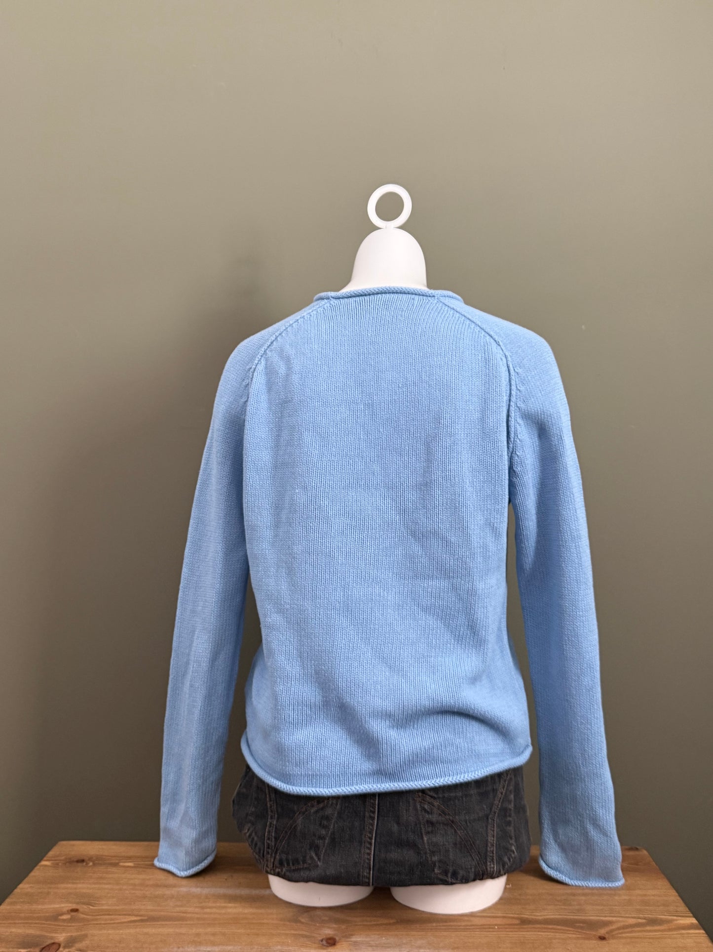 Baby Blue Tommy Hilfiger Knit Jukper (M)