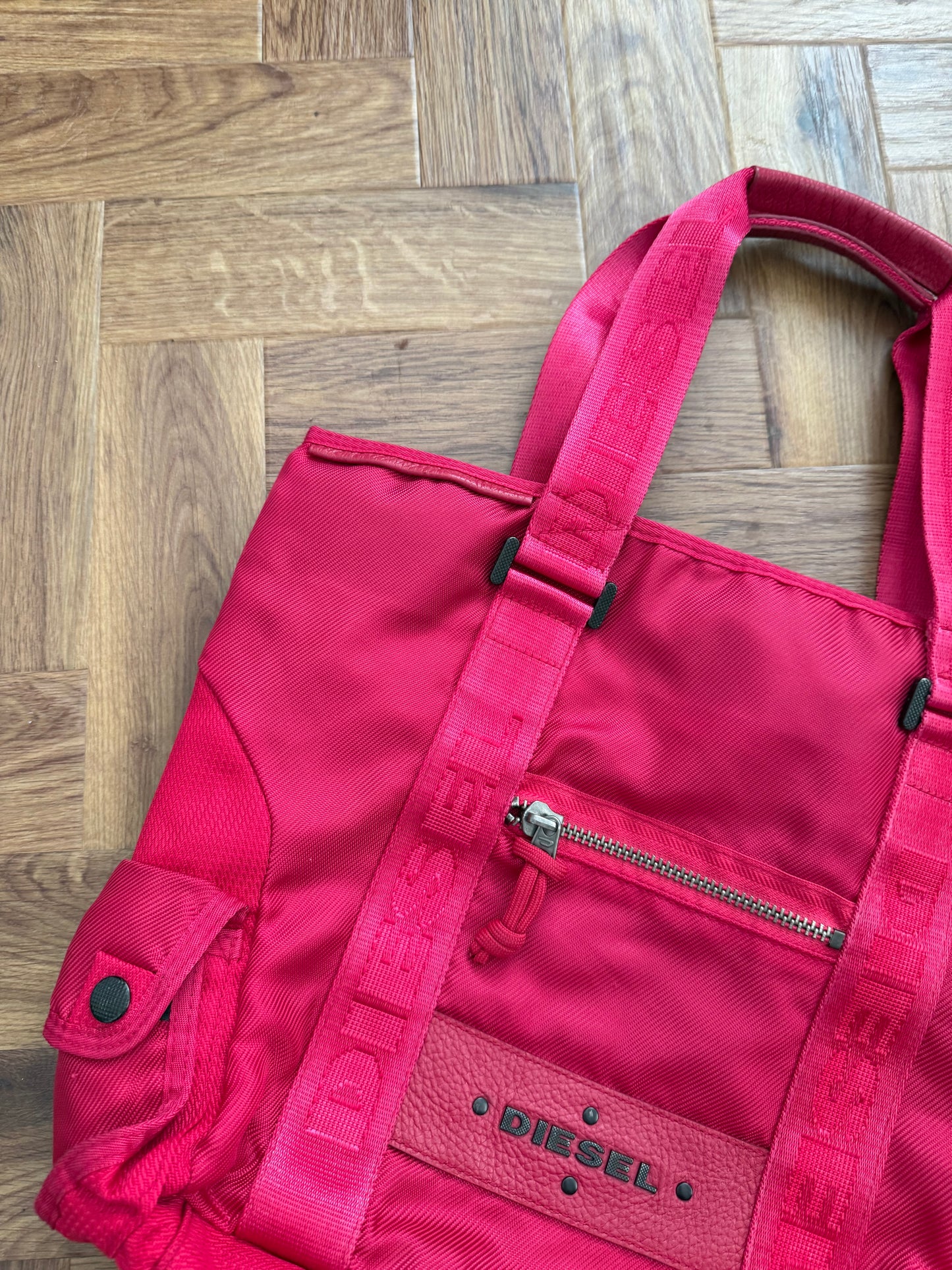Pink Diesel Tote Bag