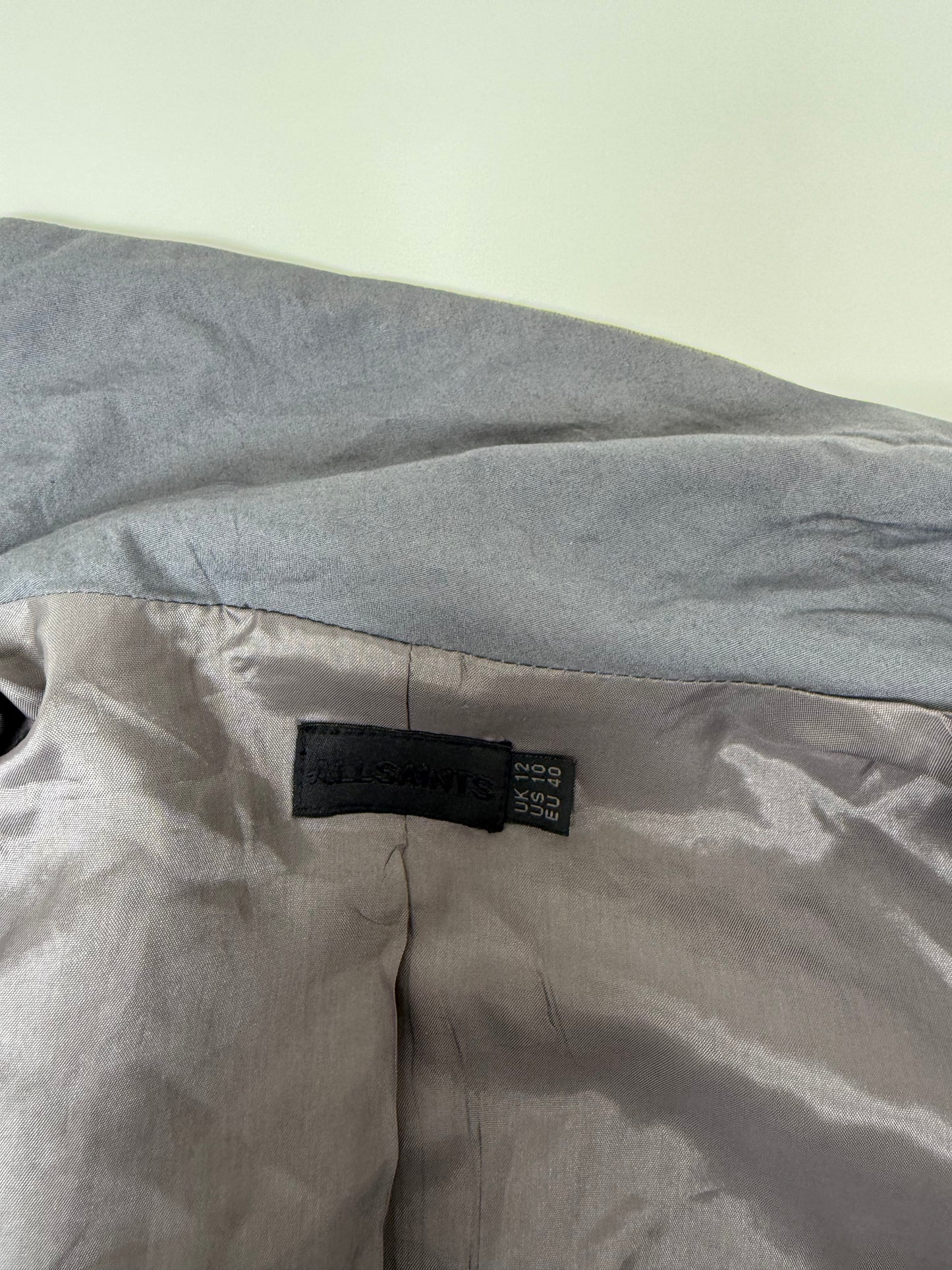 Allsaints Asymmetric Jacket (UK12)