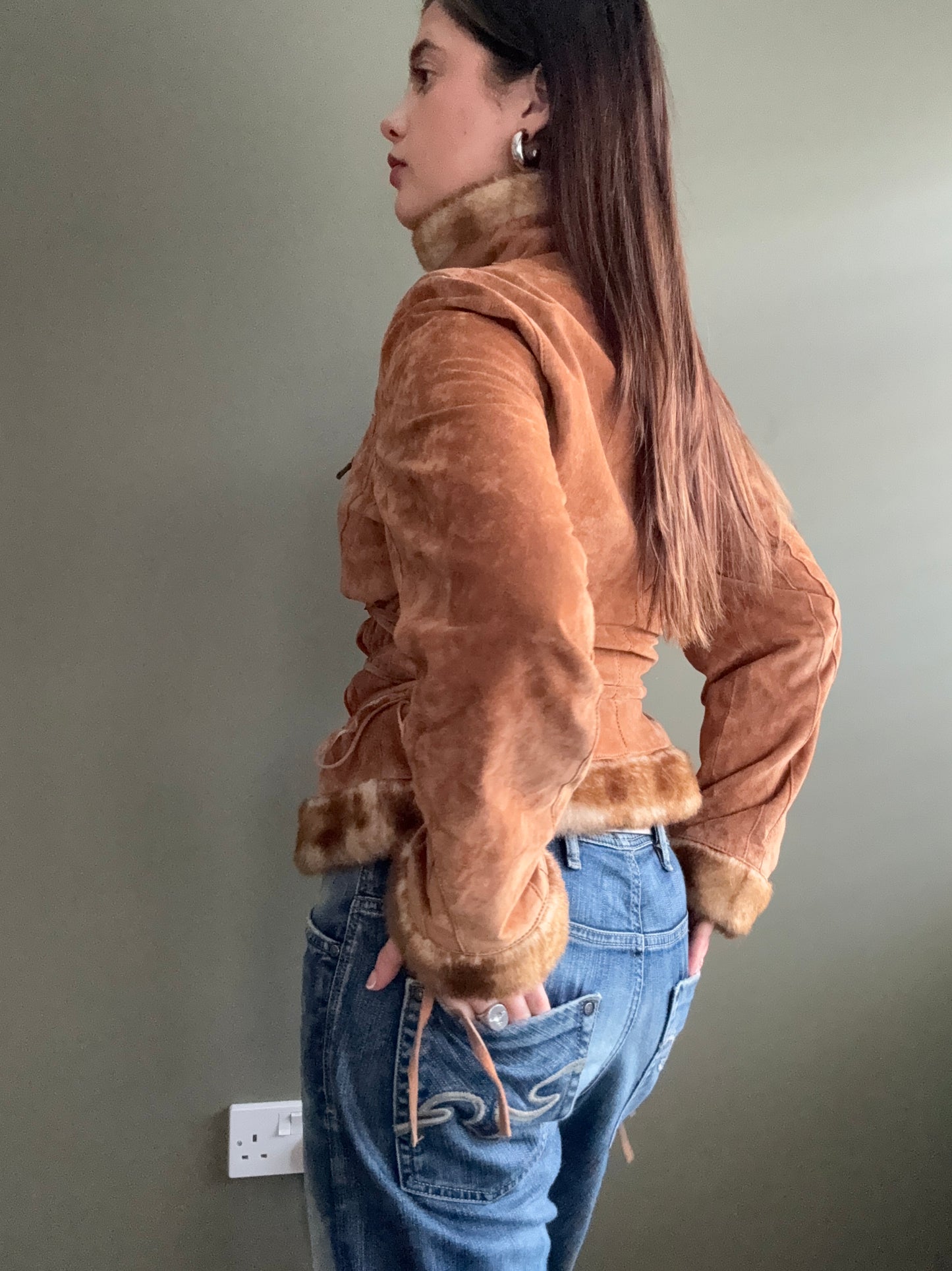 Suede Corset Jacket (S)