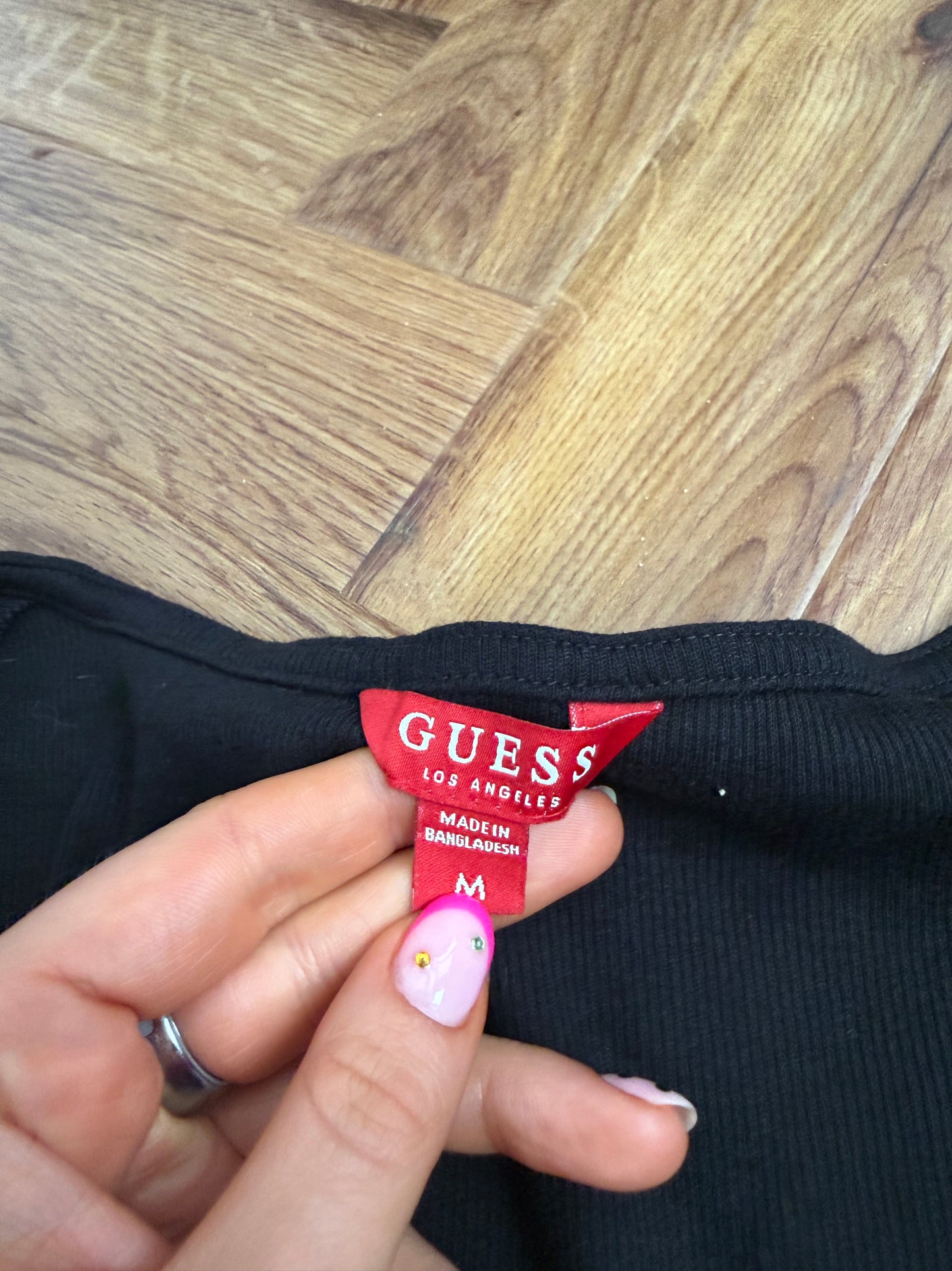 Guess Wrap Crop Top (M)