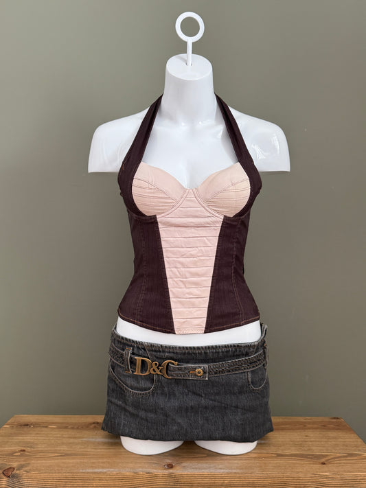 Y2K Corset Top (XS)