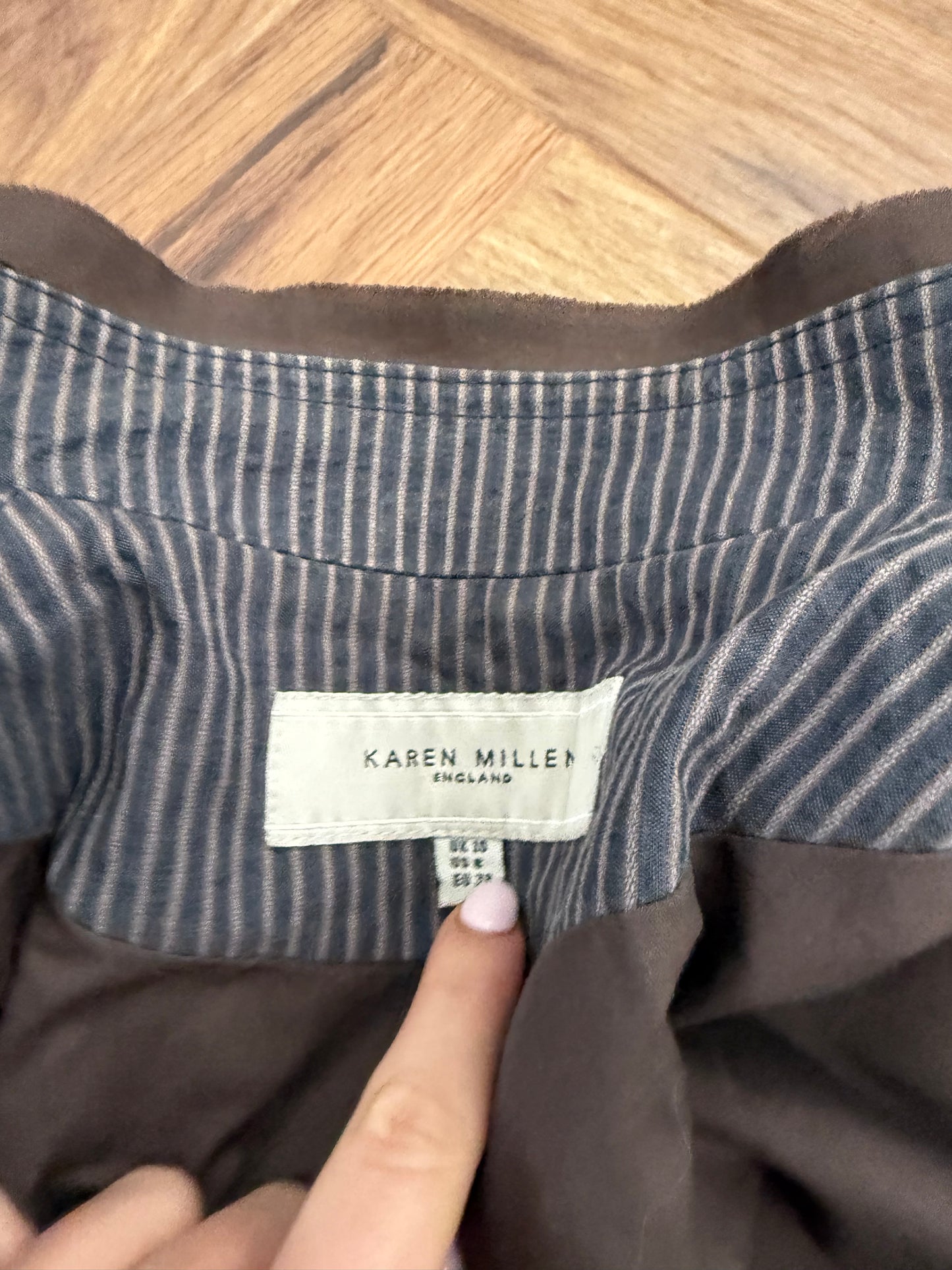 Karen Millen Pinstripe Jacket (UK10)