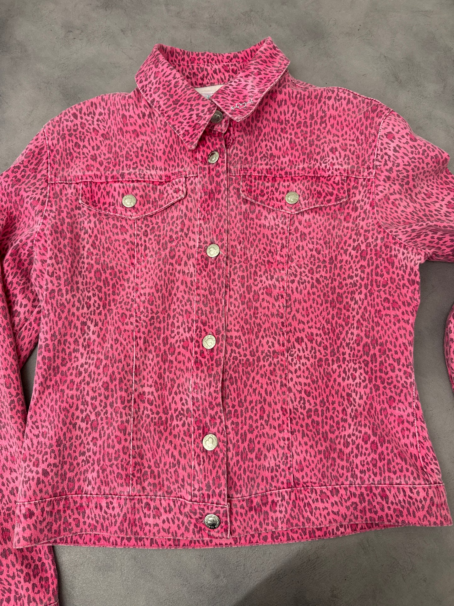 Blumarine Pink Leopard Jacket (M)