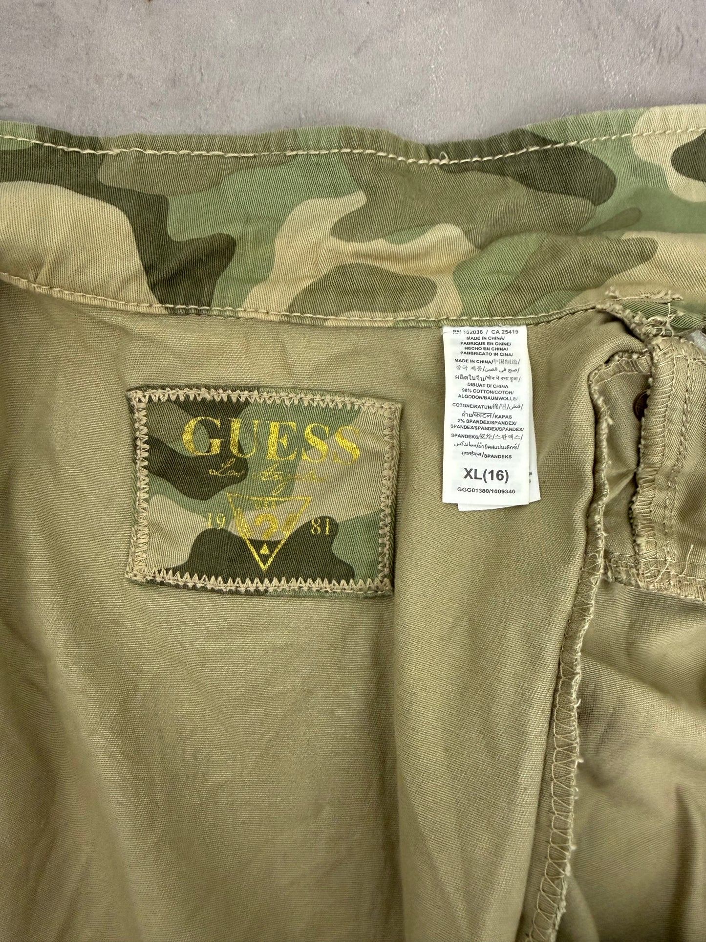 Guess Camo Jacket (S)