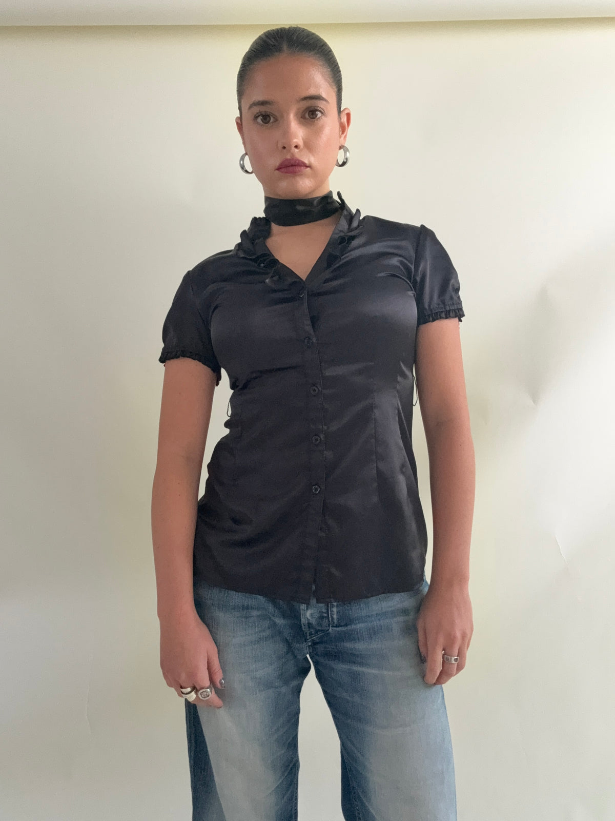 Guess Silk Style Shirt (M)