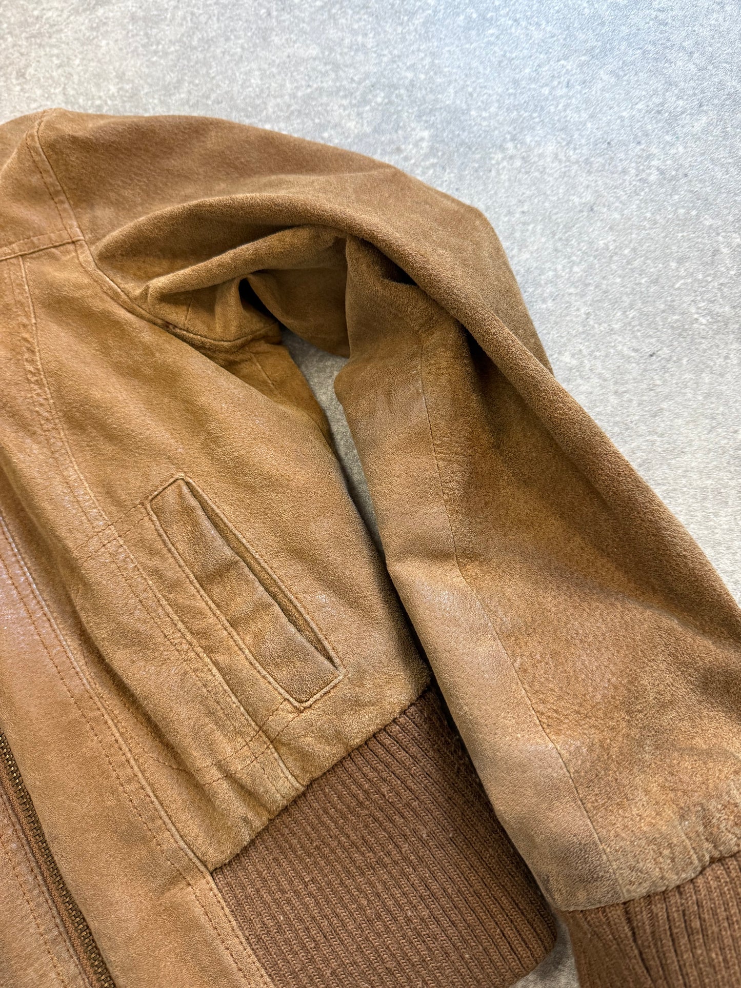 Fitted Leather Jacket (UK12)