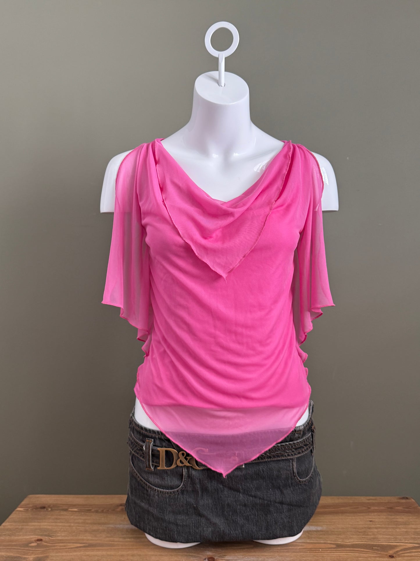 Morgan De Toi Mesh Top (S)