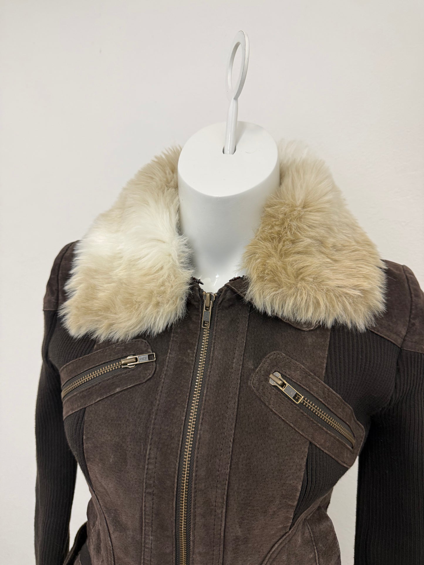 Jane Norman Suede Jacket (UK10)