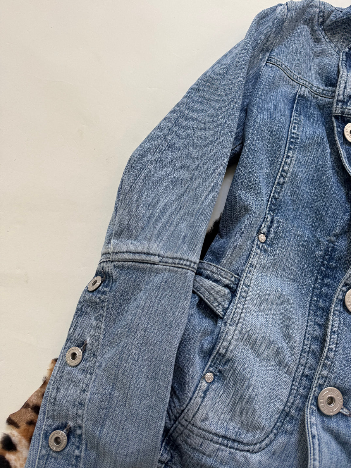 Diesel Denim Asymmetrical Jacket (S)