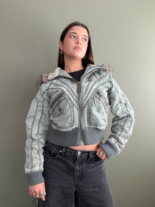 CHETT™ – Cozy Y2K Inspired Bomber Jacket main image 1
