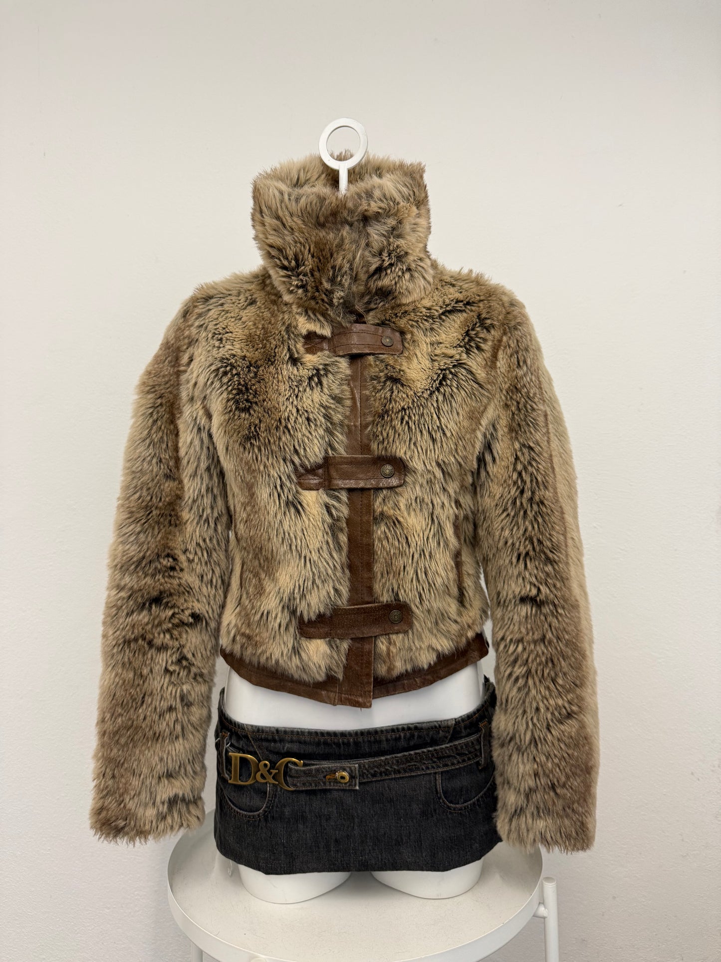 Faux Fur Jacket (UK10)