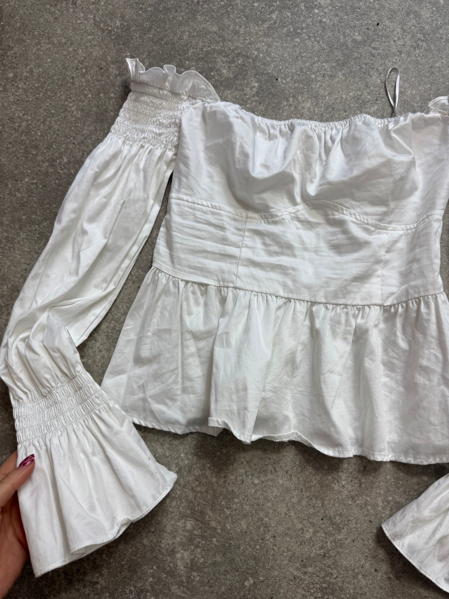 Guess Milkmaid Top (UK6)