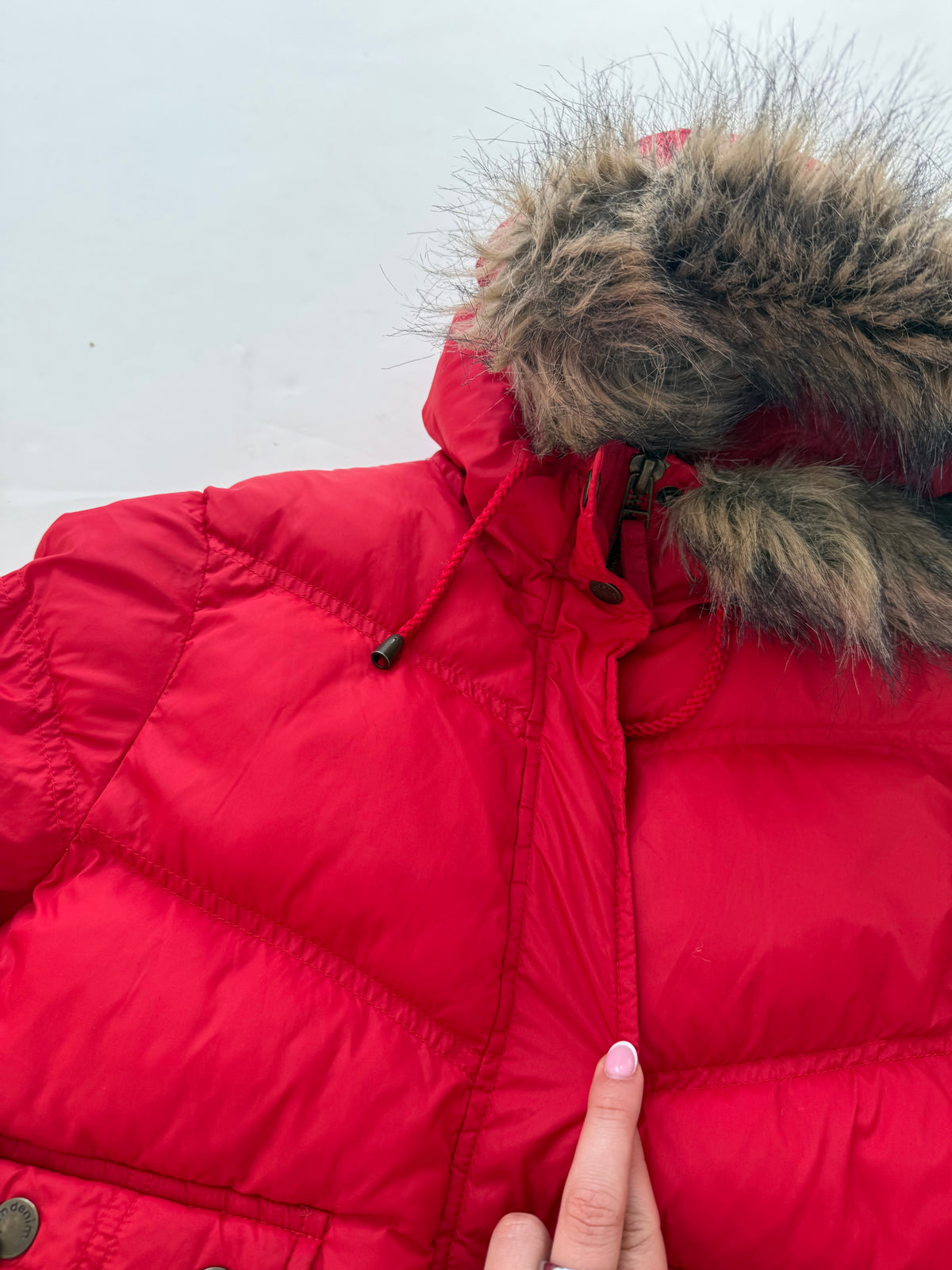 Cropped Y2K Puffer Jacket (XS)