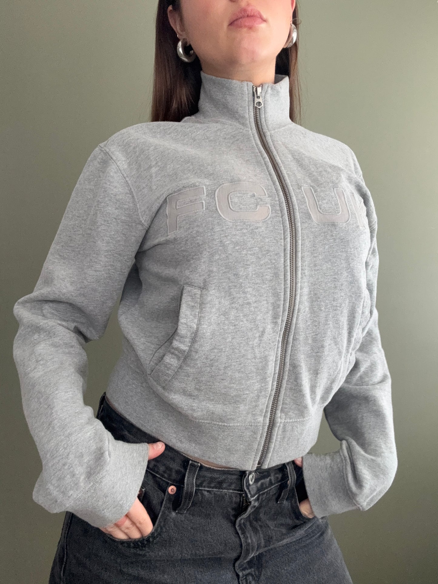 French Connection Zip Jumper (S)