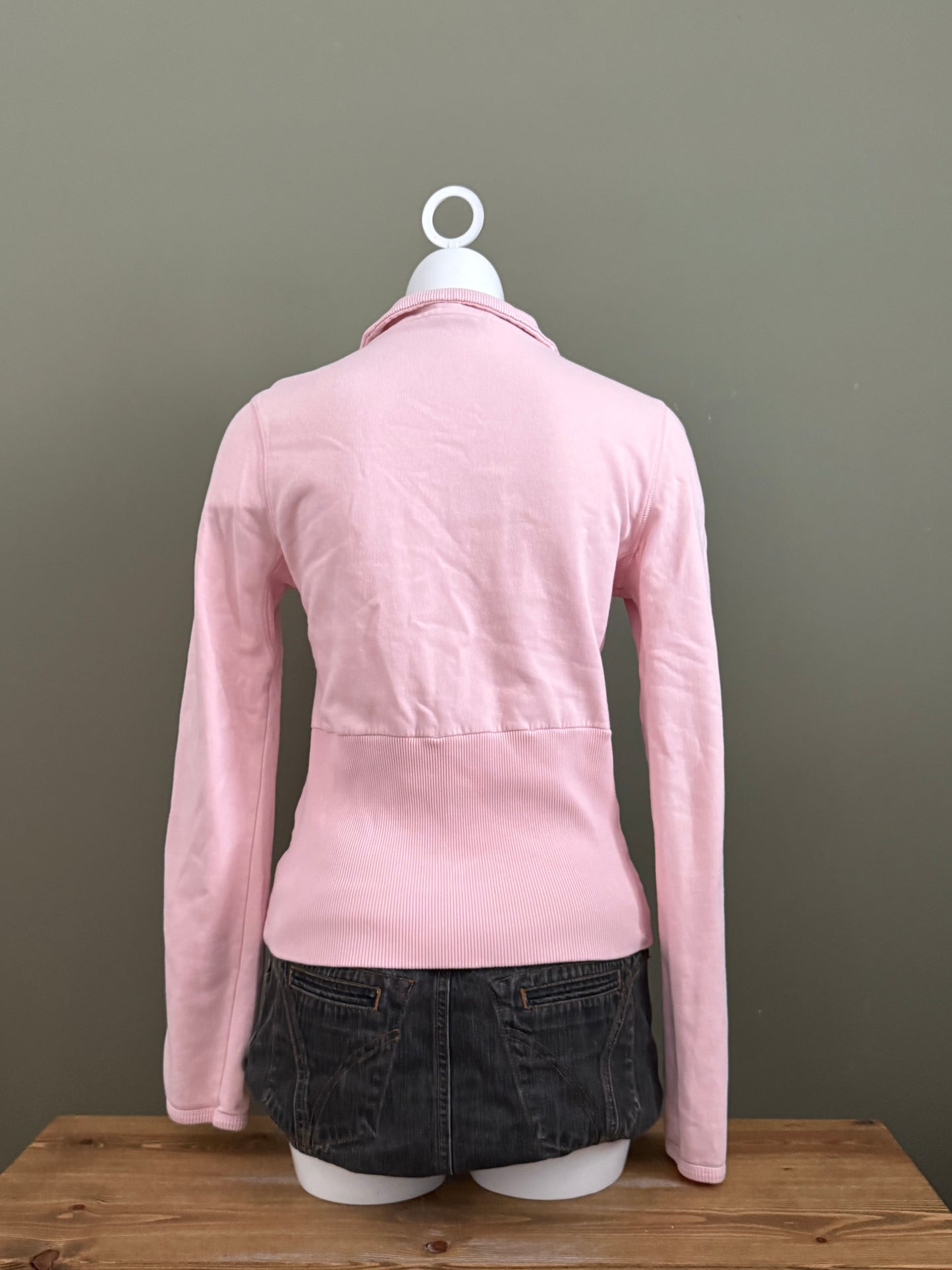 Baby Pink Diesel Zip Jumper (L)