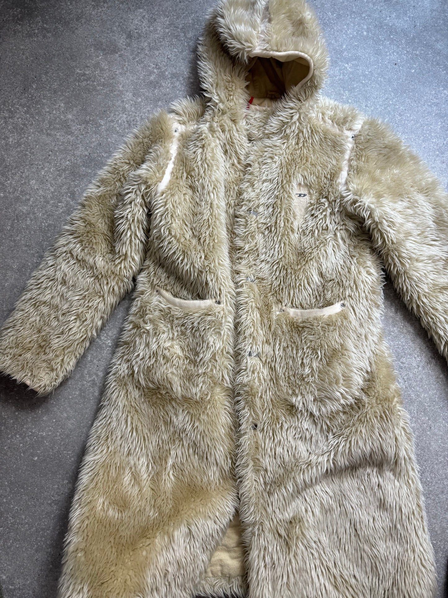 Diesel Faux Fur Jacket