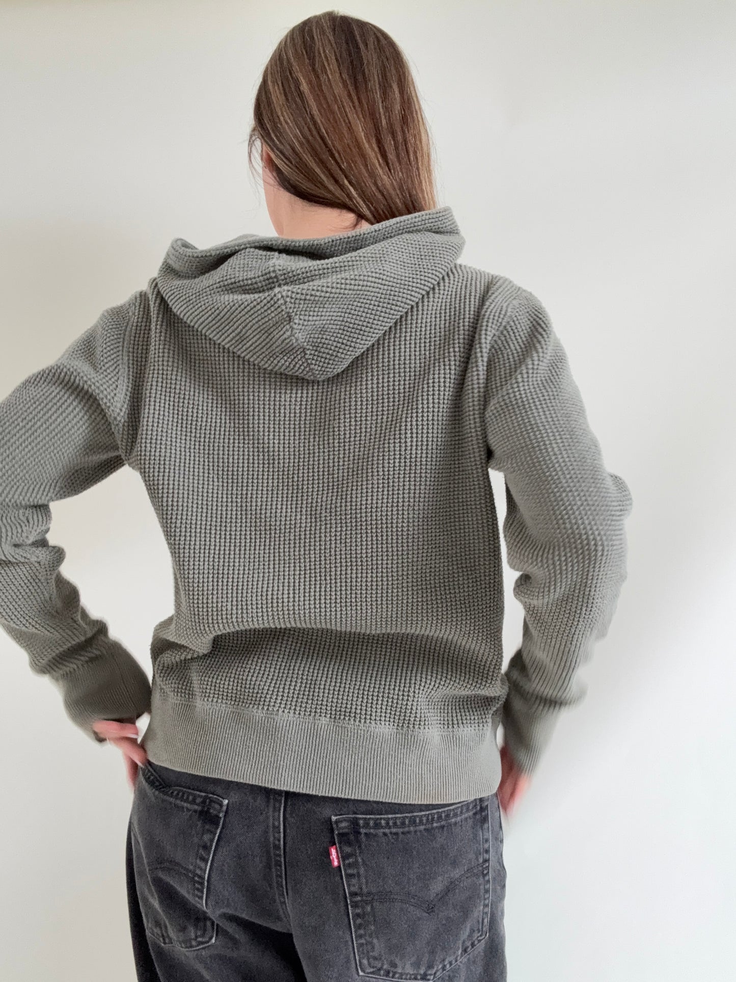 Ralph Lauren Waffle Knit Hoodie (XL)
