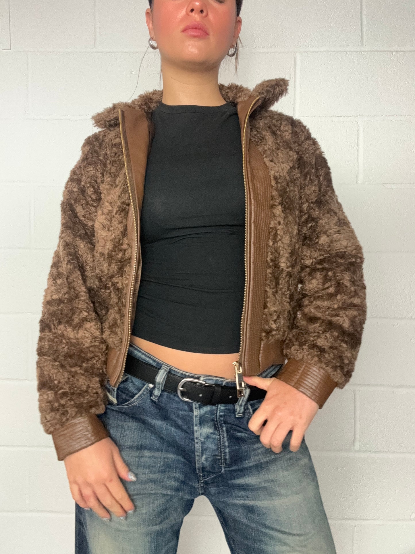 Karen Millen Faux Fur Jacket