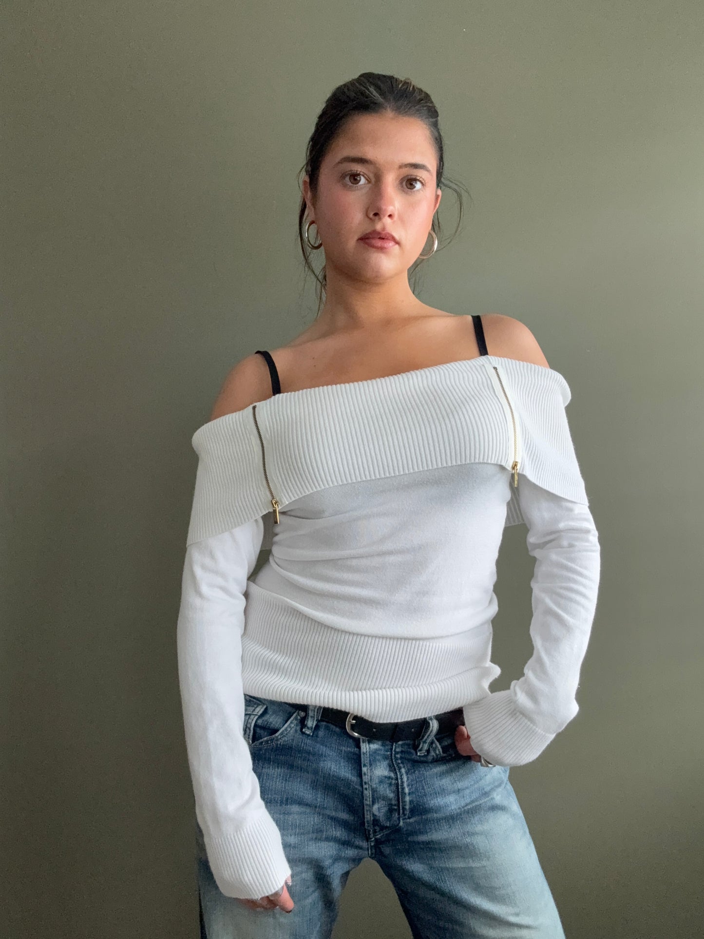 Guess Off The Shoulder Jumper (S)