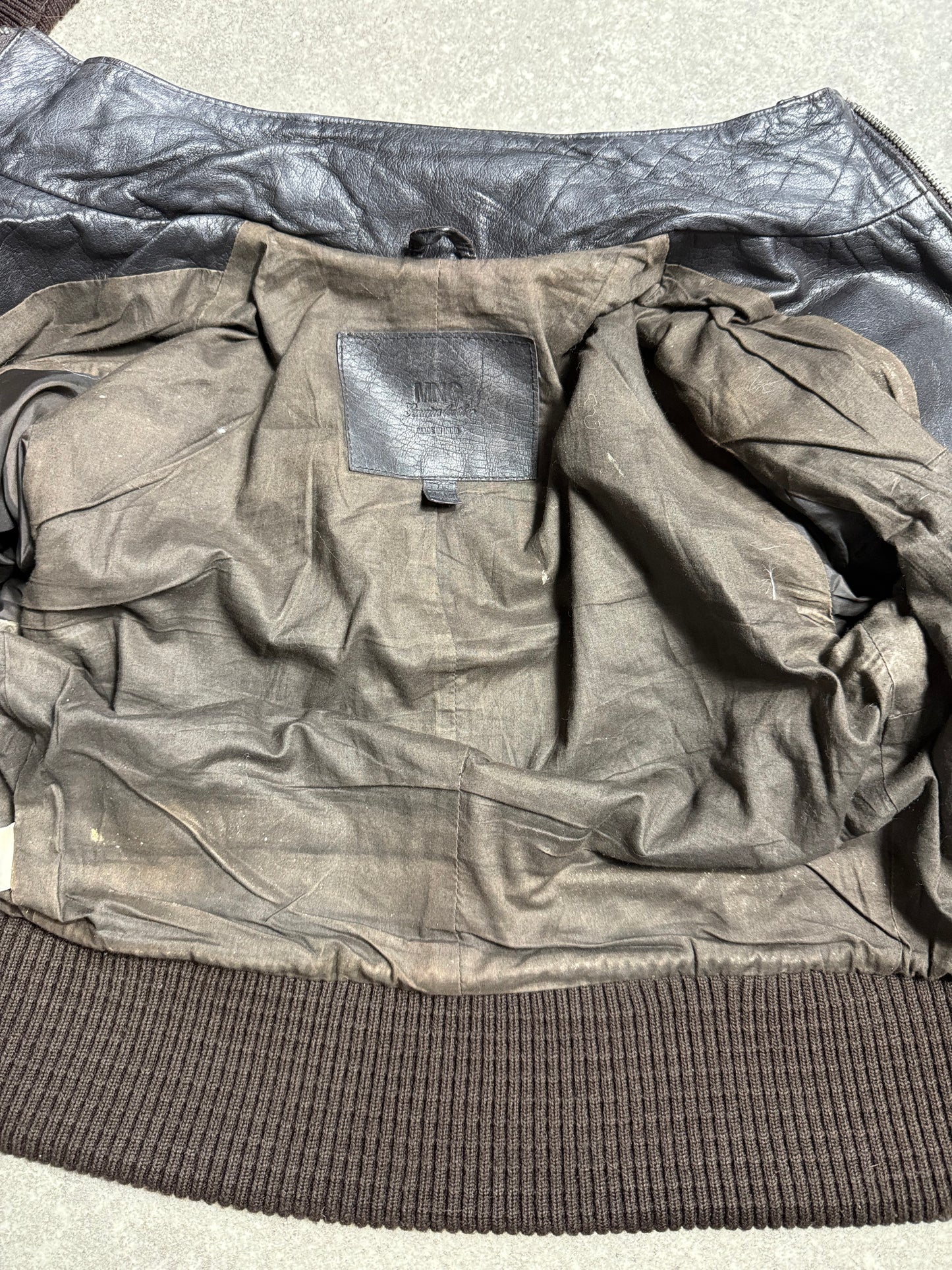 Leather Two Piece Set (S)