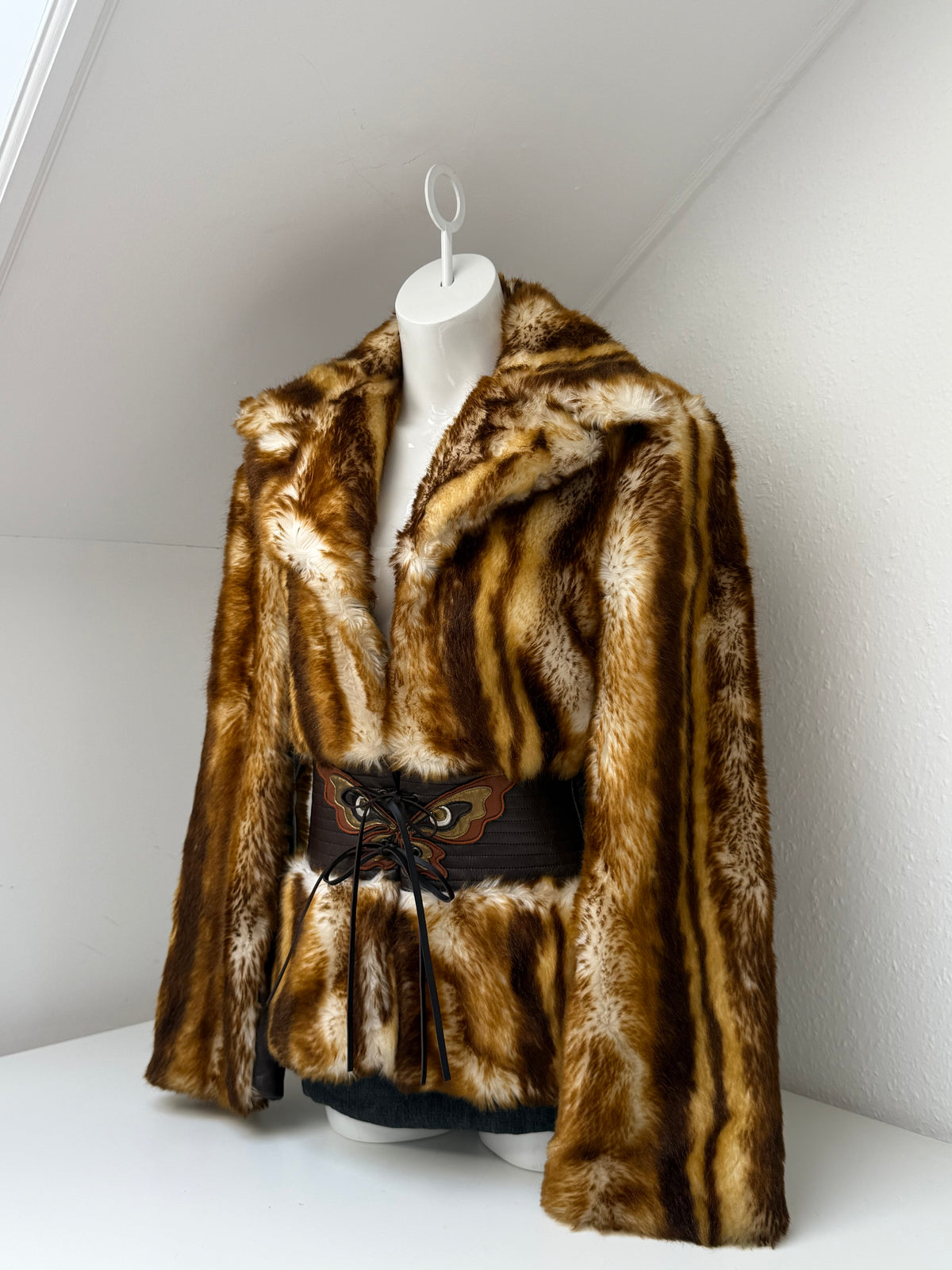 Miss Sixty Faux Fur Jacket (L)