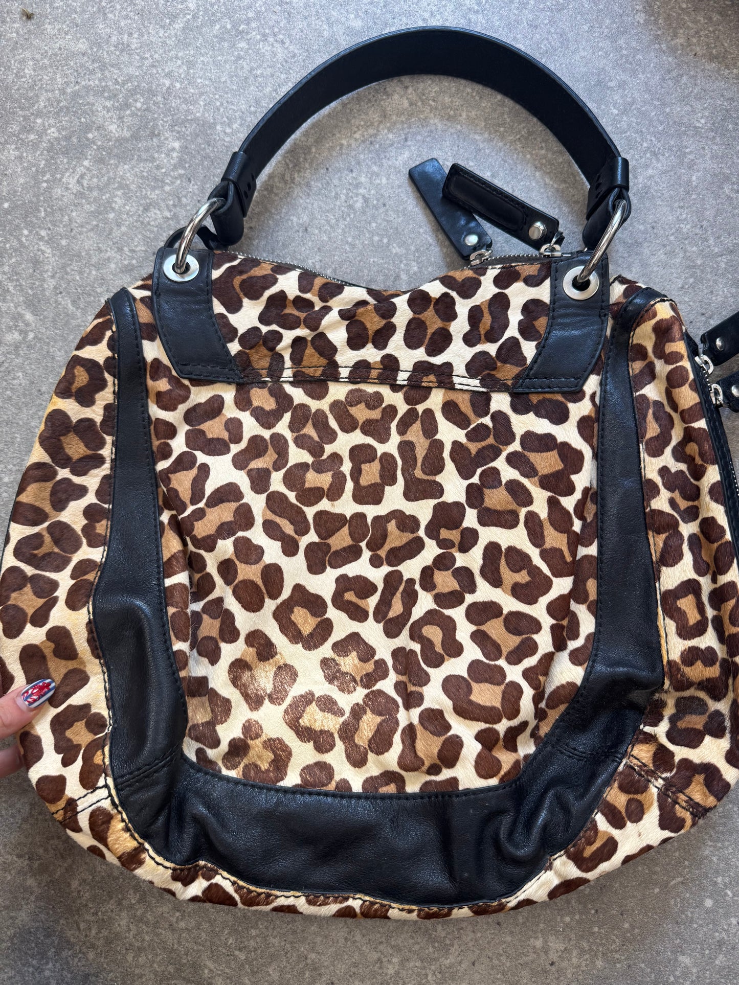 Karen Millen Pony Leather Bag