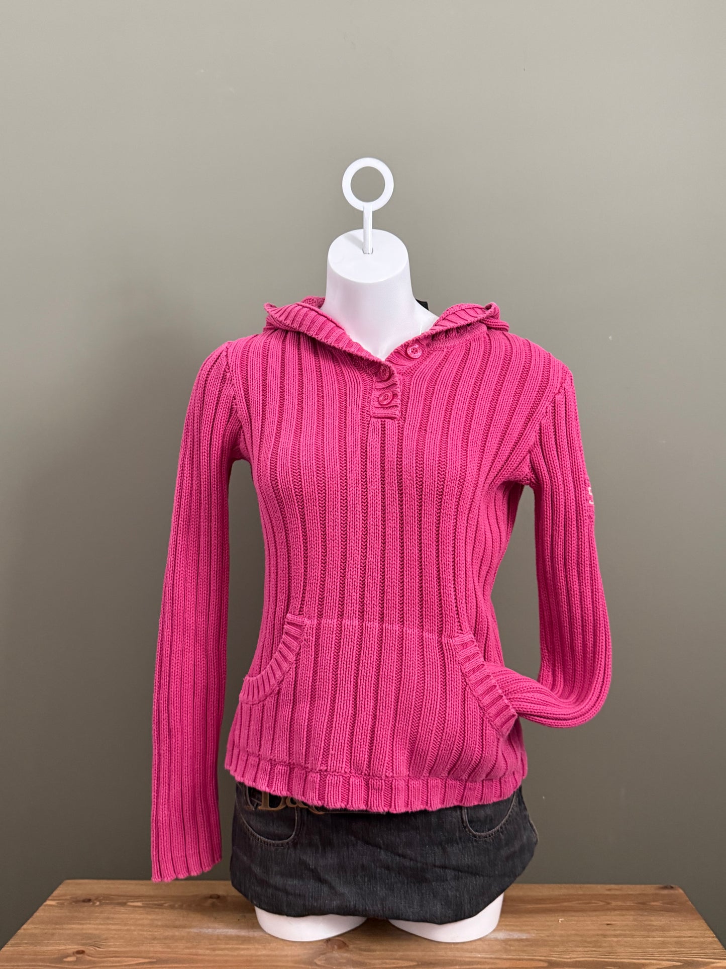 DKNY Pink Knit Jumper (M)