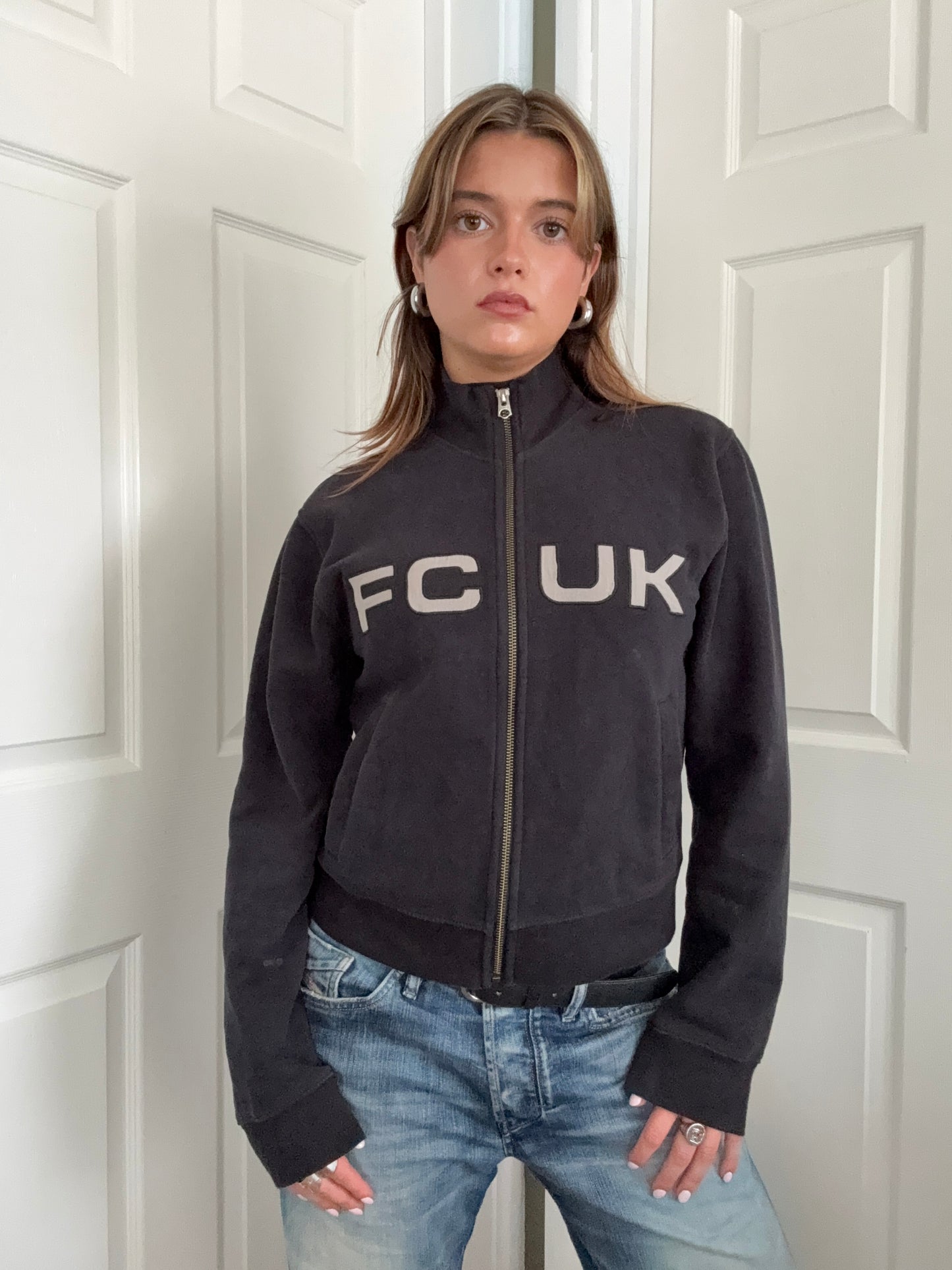 French Connection Zip Jumper (M)