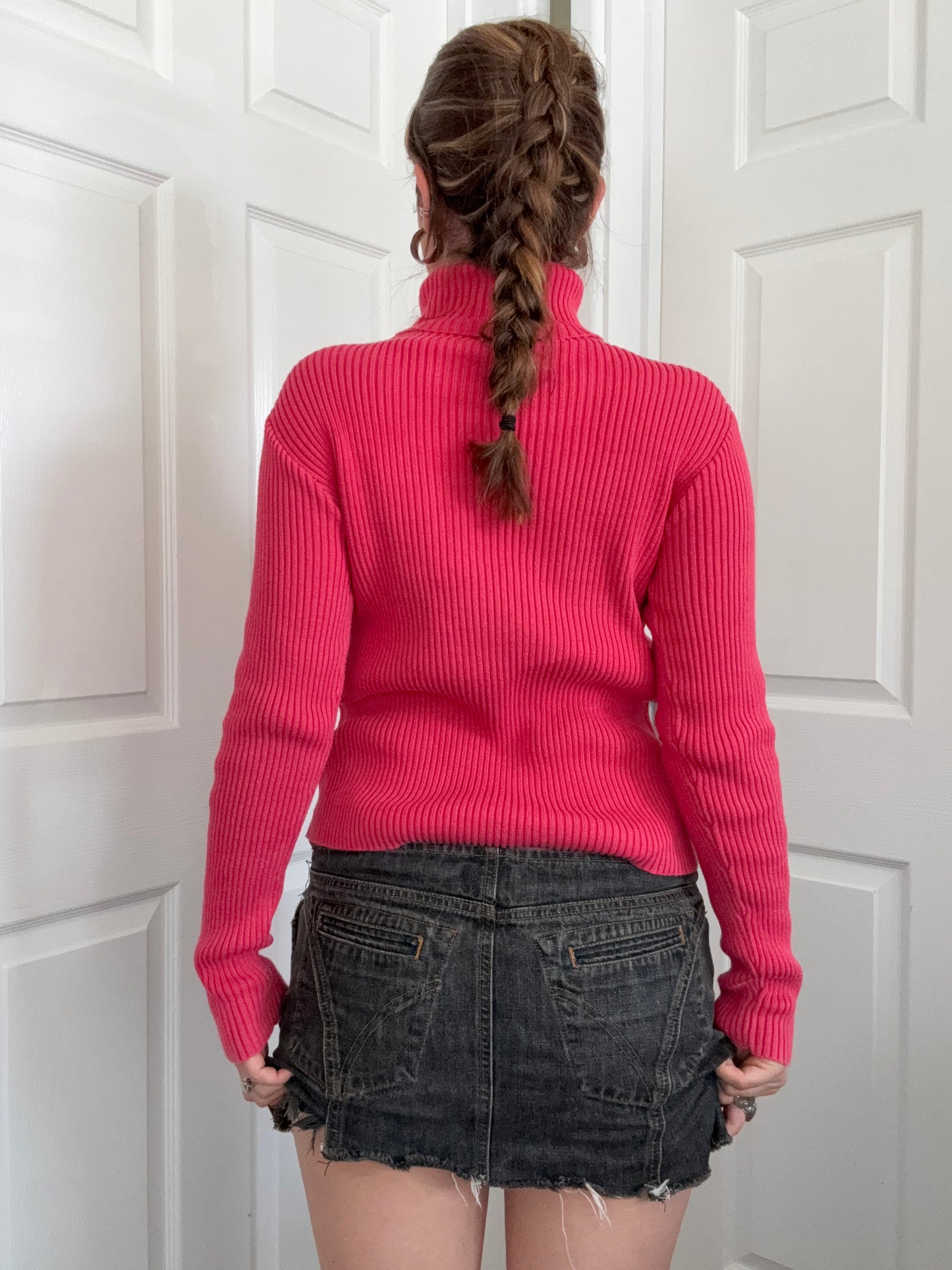 Ralph Lauren Knitted Ribbed Roll Neck (M)