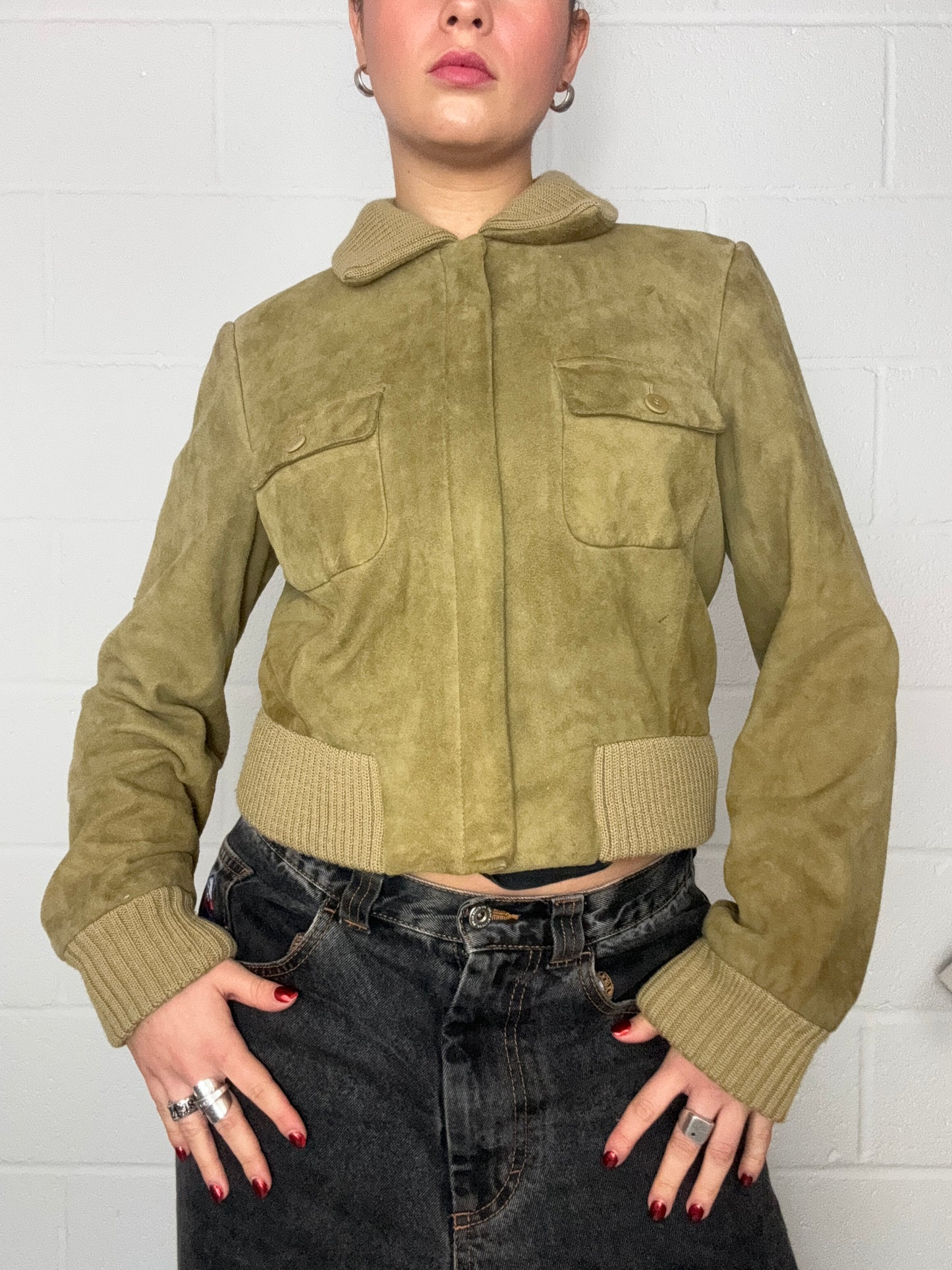 Vintage Suede Jacket (UK8)