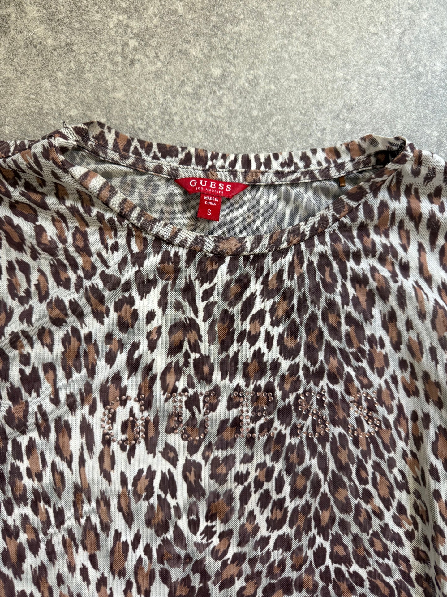 Guess Mesh Top (S)