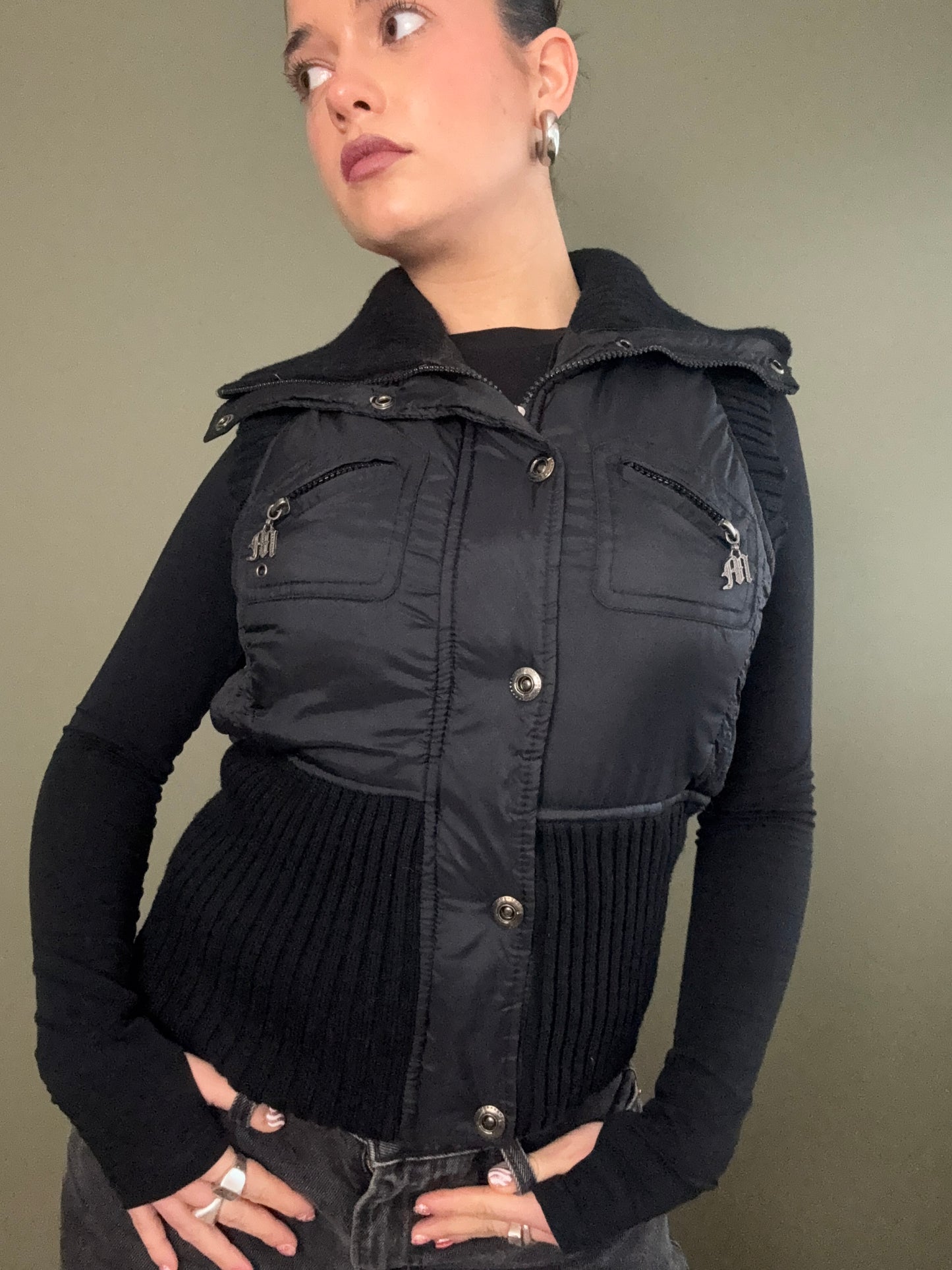 Y2K Fitted Gilet (S)