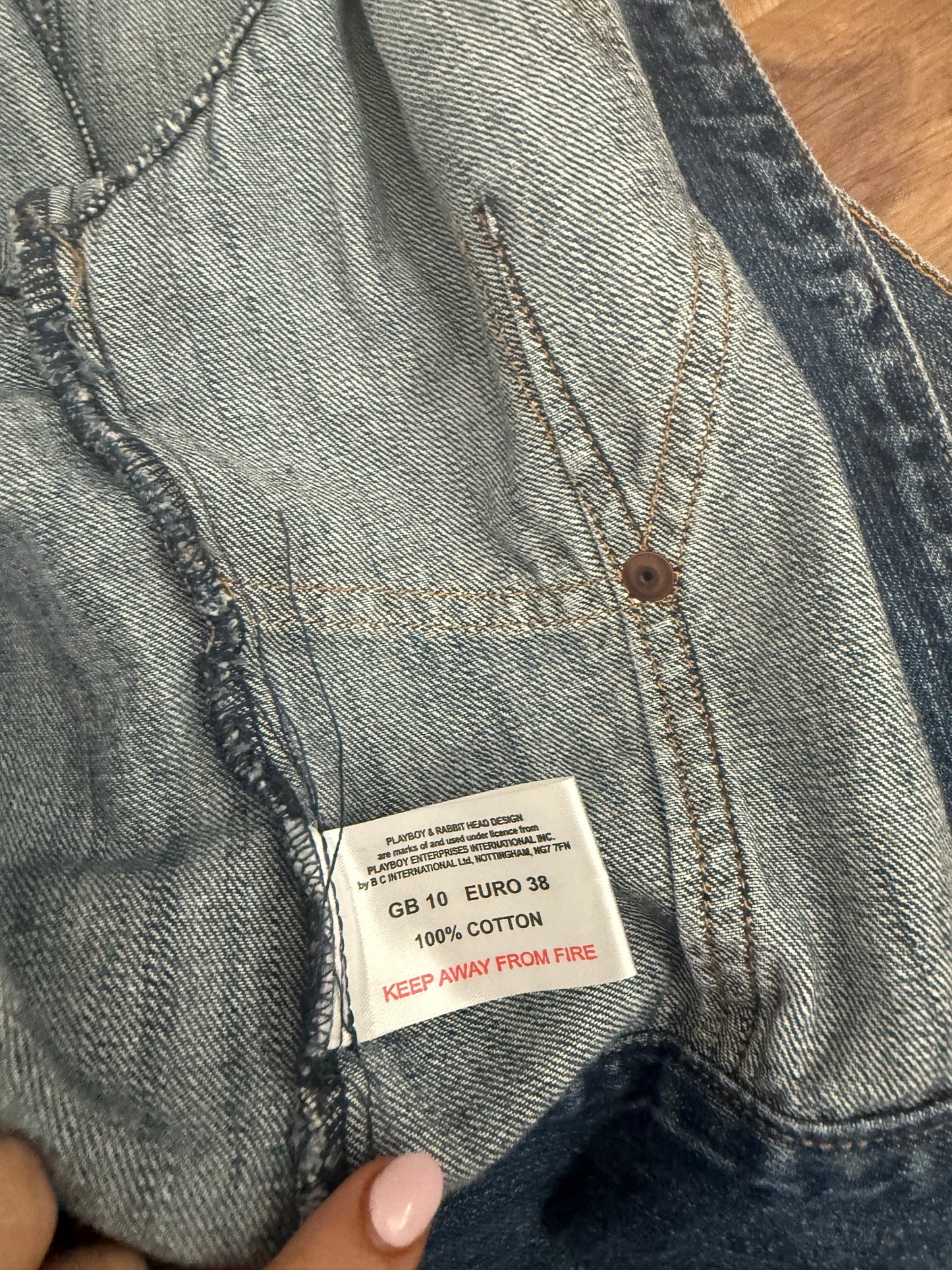 Playboy Denim Jacket (UK10)
