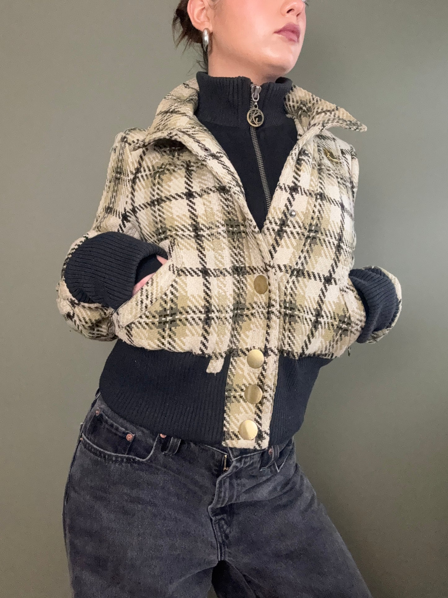 Tartan Bomber Jacket (UK10)