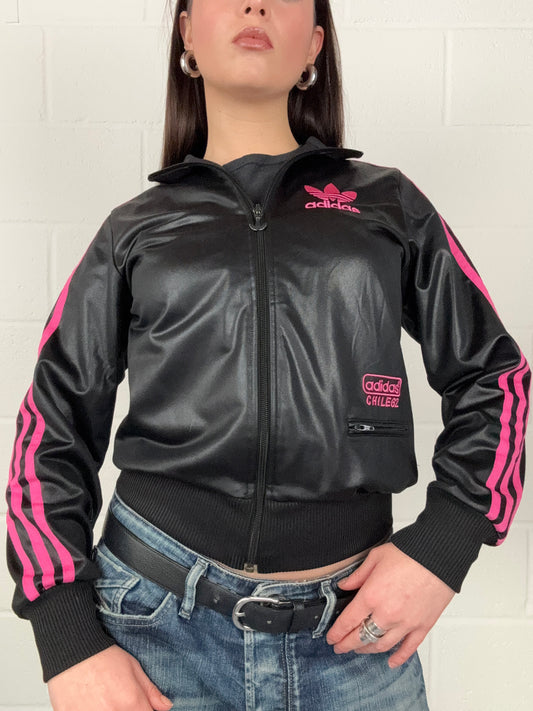 Adidas Wet Look Track Jacket (UK12)