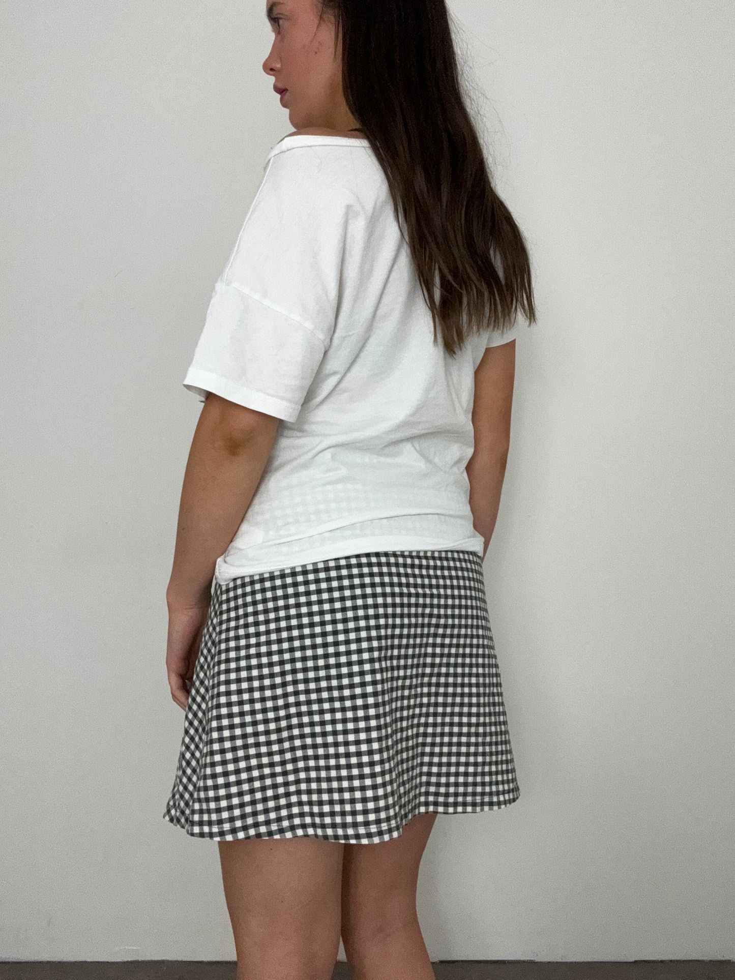 Gingham Skirt