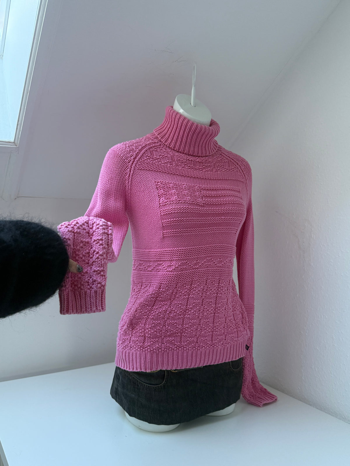 Vintage Ralph Lauren Knit Flag Jumper (S)