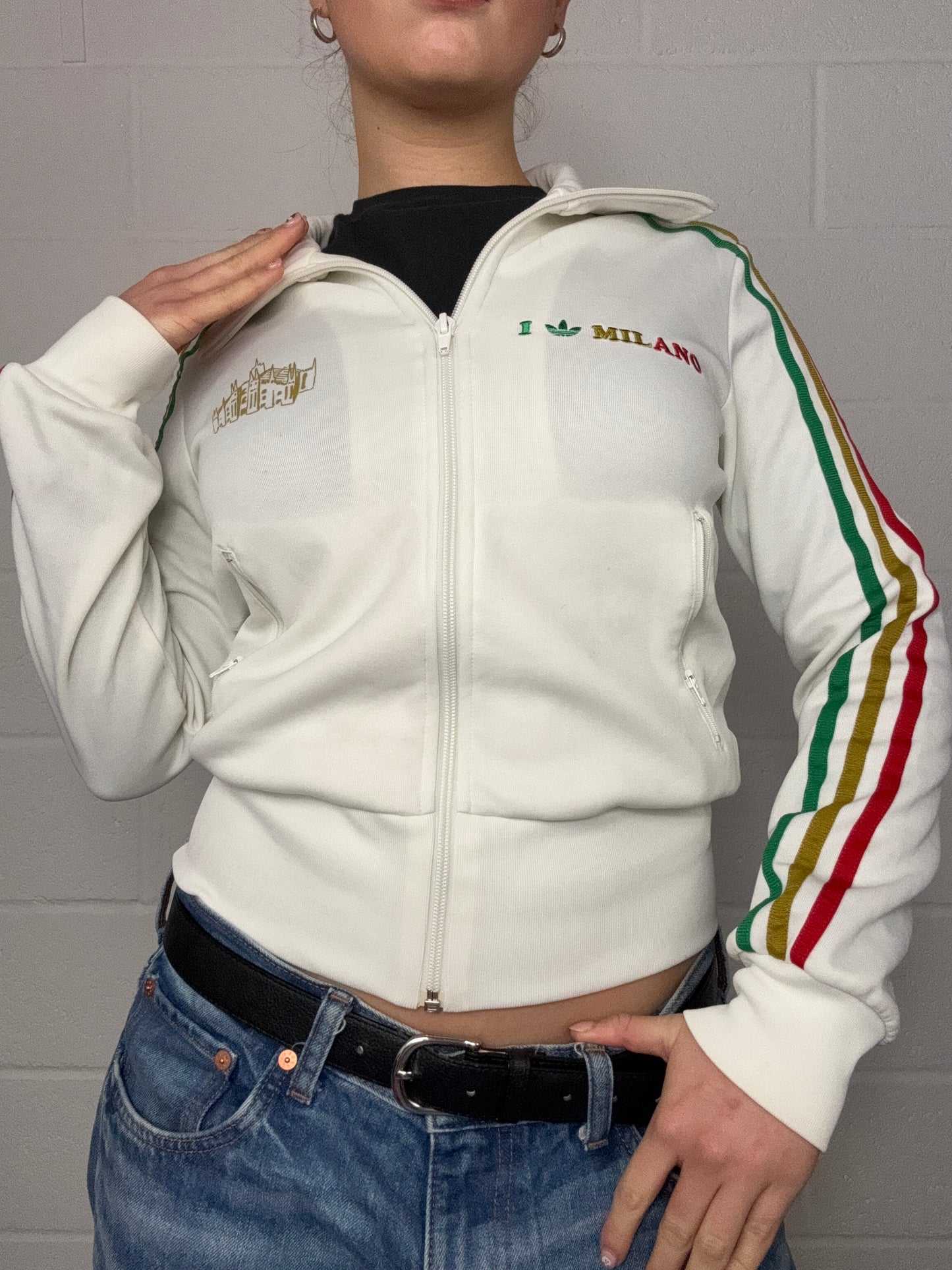 Adidas Milano Tracksuit Top (S)