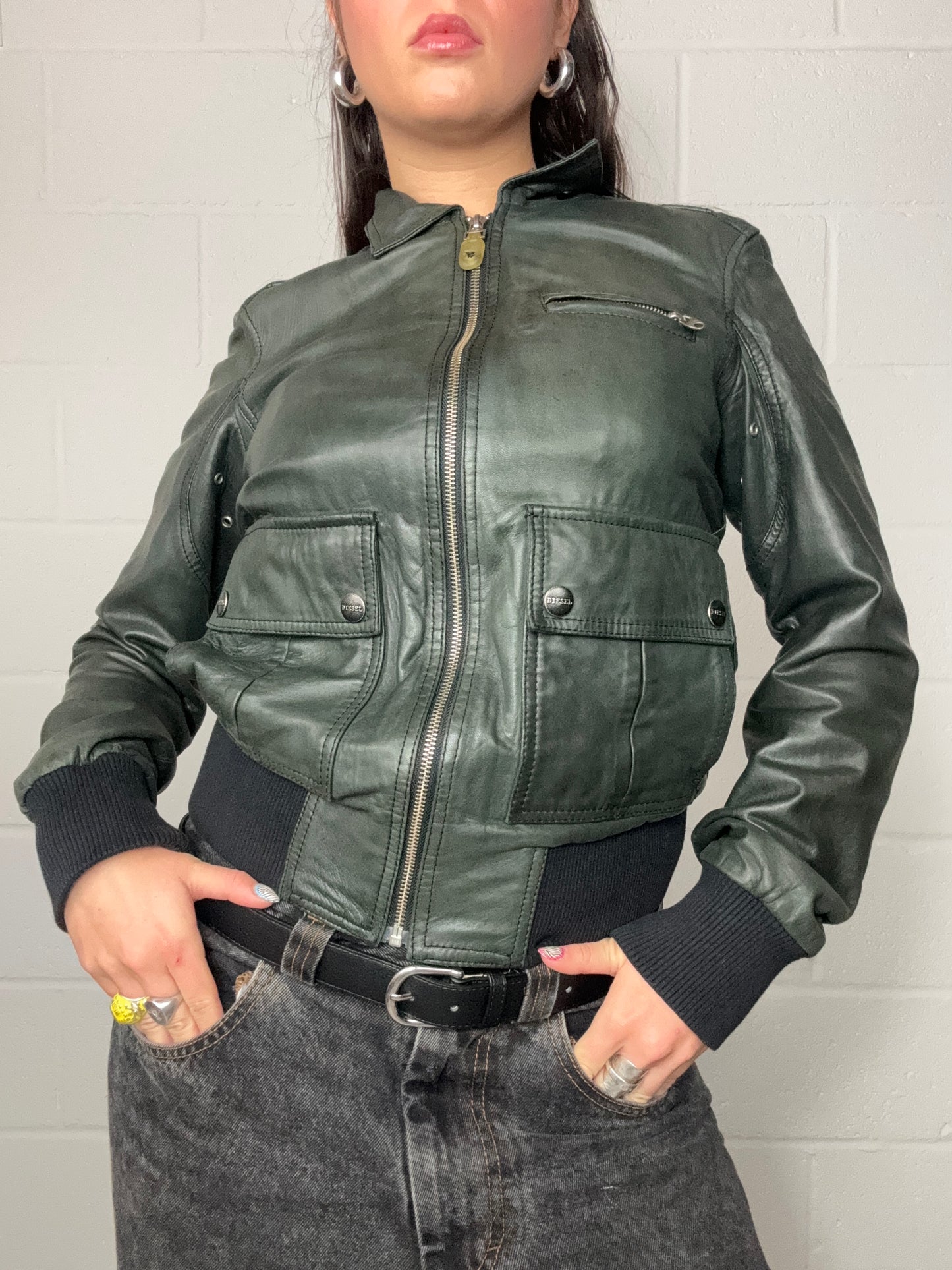 Diesel Leather Jacket