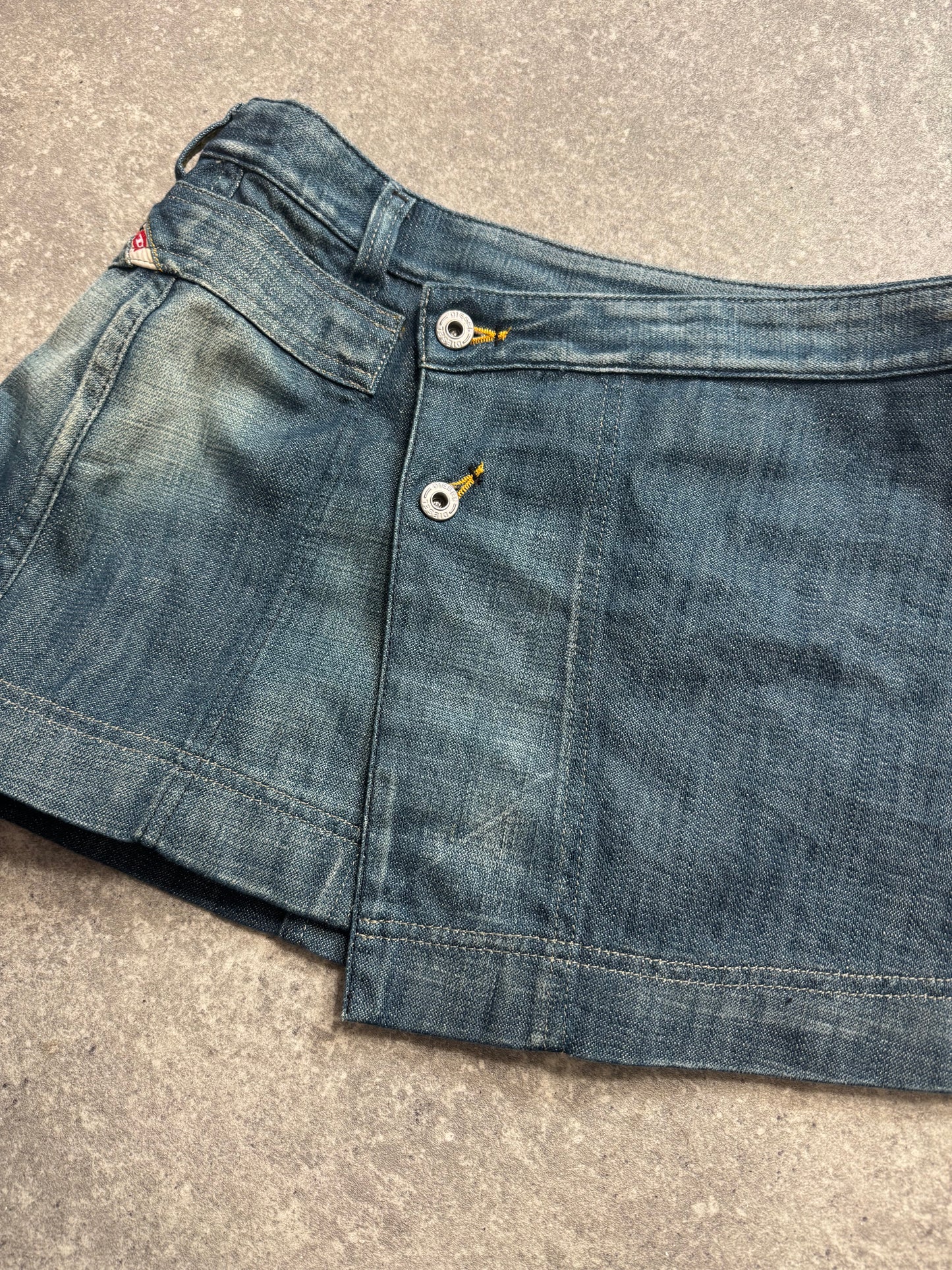 Diesel Denim Wrap Skirt (28)